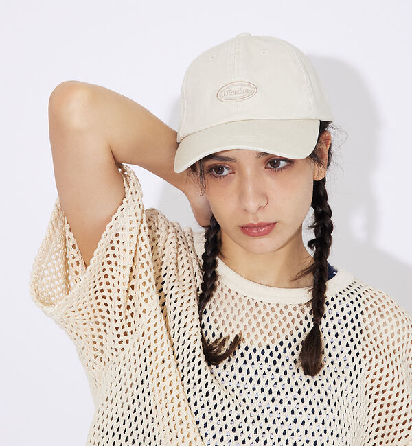 ABAHOUSE「【DICKIES/ディッキーズ】ローキャップ ピグメントダイ 80972900/」|その他|アイボリー