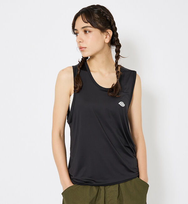 ABAHOUSE「【DICKIES/ディッキーズ】冷感インナークルーノースリーブ/冷感タンクトップ」|Tシャツ・カットソー|