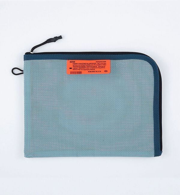 ABAHOUSE「【WEEKEND(ER)/ウィークエンダー】PVC　MESH FLATCASE/」|ポーチ|