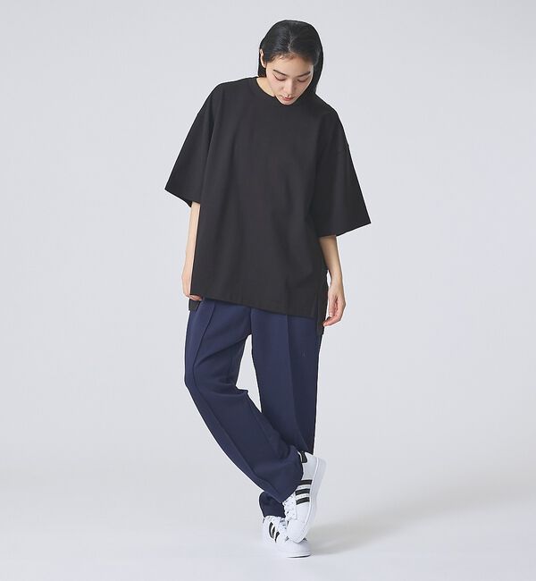 ABAHOUSE「【FORTUNA /フォルトゥナ】DockingCrewNeckTee/ドッキン」|Tシャツ・カットソー|