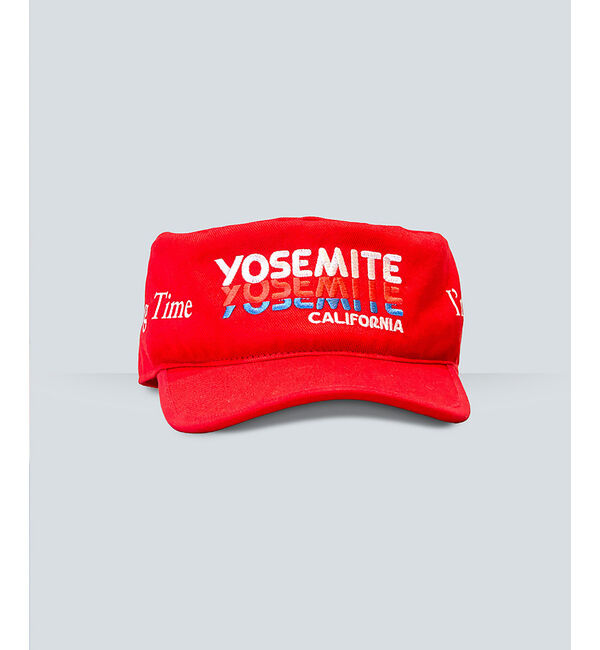 ABAHOUSE「【CAP-TAIN】 アップル刺繍 カラーブロック｜YOSEMITE｜HOLLY」|その他|