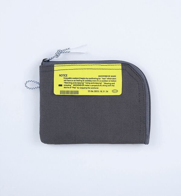 ABAHOUSE「【WEEKEND(ER)/ウィークエンダー】マルチケース / 財布 / ミニウォ」|財布|チャコールグレー