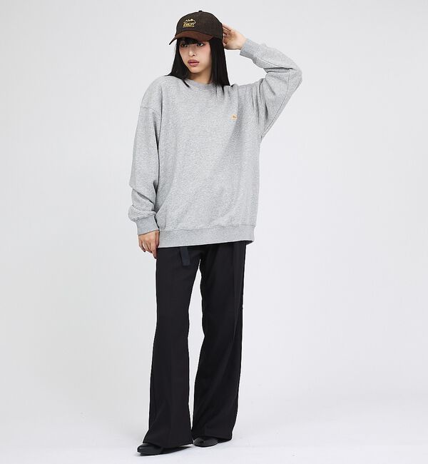 ABAHOUSE「【KELTY / ケルティ】フロッキーバックロゴプリントスウェット/ ユニセック」|スウェット・ジャージ|