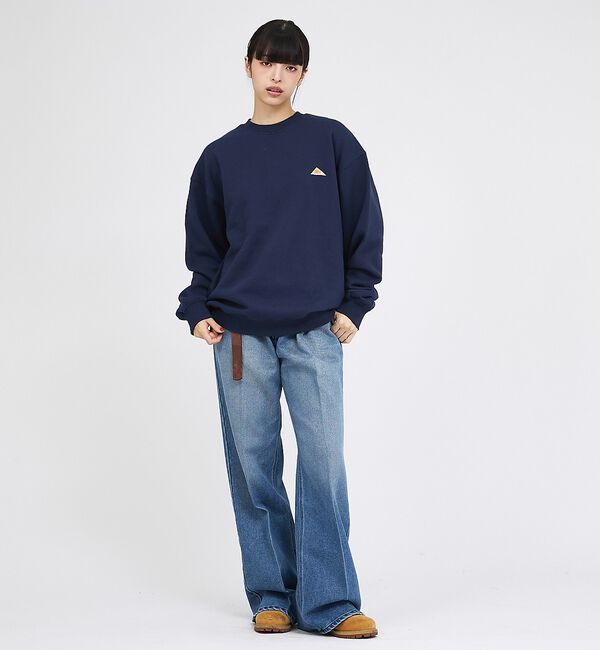 ABAHOUSE「【KELTY / ケルティ】フロッキーバックロゴプリントスウェット/ ユニセック」|スウェット・ジャージ|
