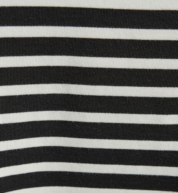 ABAHOUSE「ボートネック フレンチボーダー長袖Tシャツ / ユニセックス」|Tシャツ・カットソー|