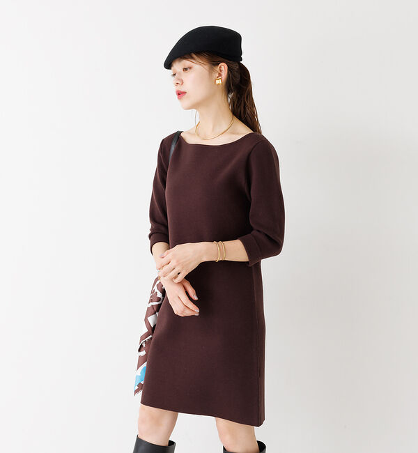 Rouge vif「ニットミニワンピース」|ワンピース|