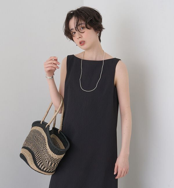 Rouge vif「【2026SS新作】【一部店舗限定】ニュアンスファブリックワンピース」|ワンピース|