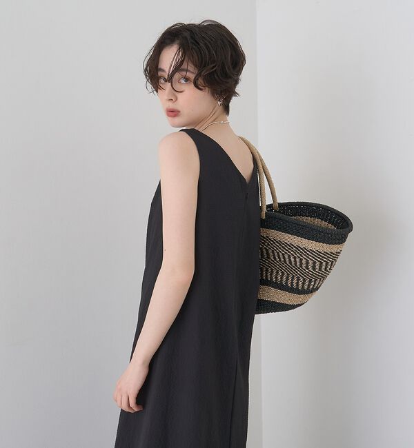 Rouge vif「【2026SS新作】【一部店舗限定】ニュアンスファブリックワンピース」|ワンピース|