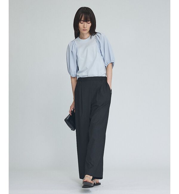 qualite「【セットアップ対応】ウールライクワイドパンツ」|その他|