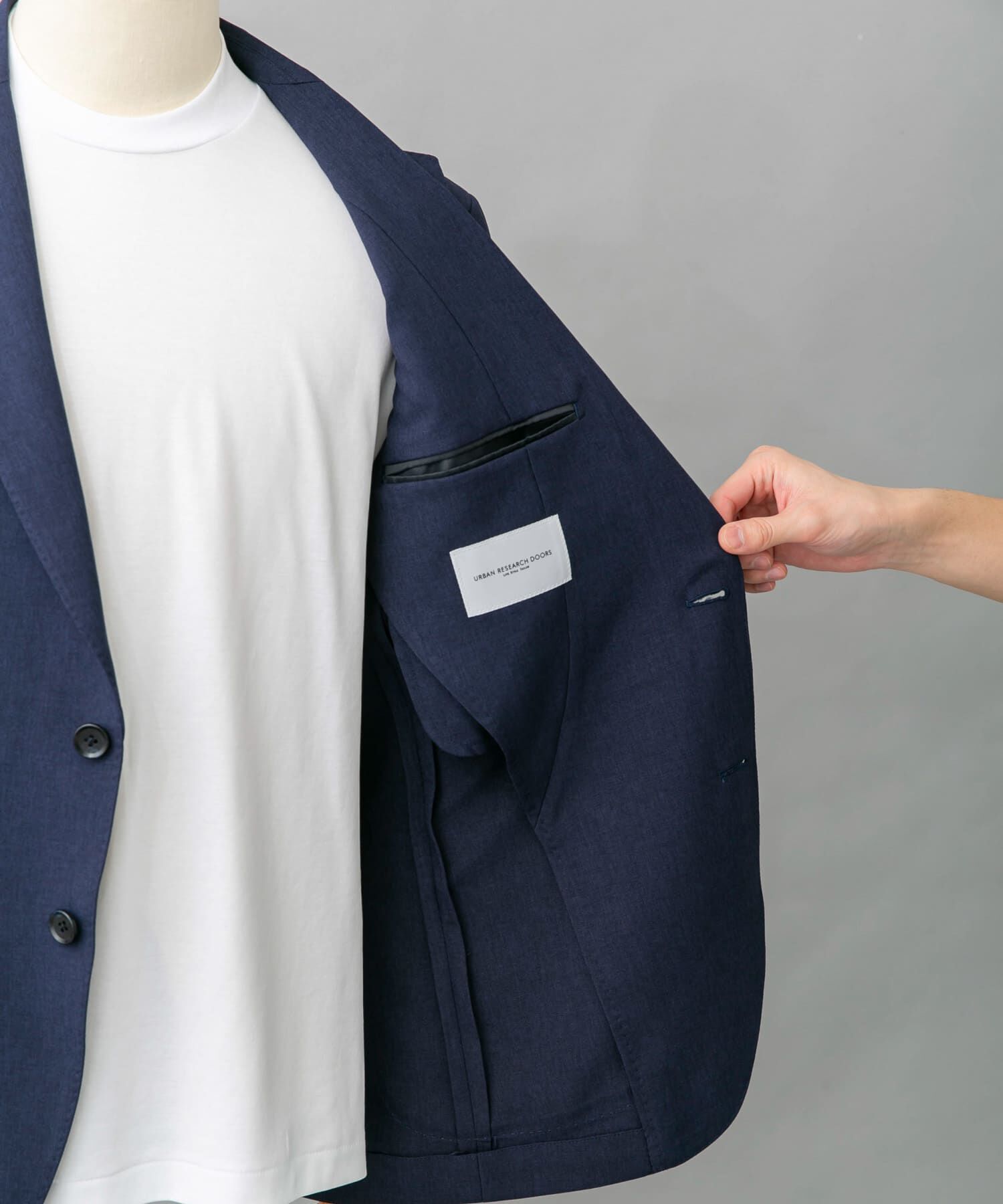 URBAN RESEARCH DOORS「『イージーケア』LIFE STYLE TAILOR　トロワッシャーストレッチジャケット」|その他|