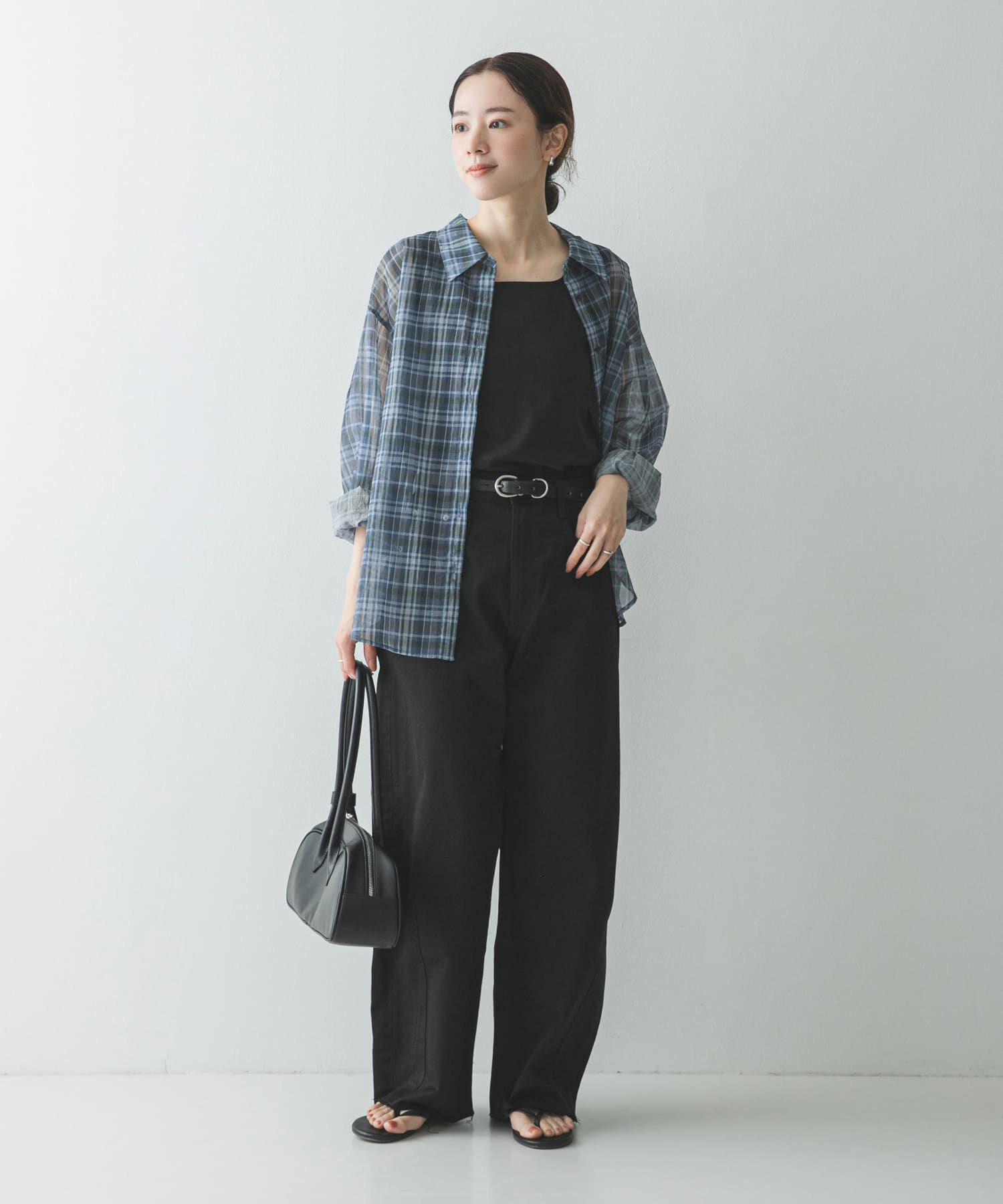 URBAN RESEARCH「コットンサテンカットオフカーブパンツ」|その他|