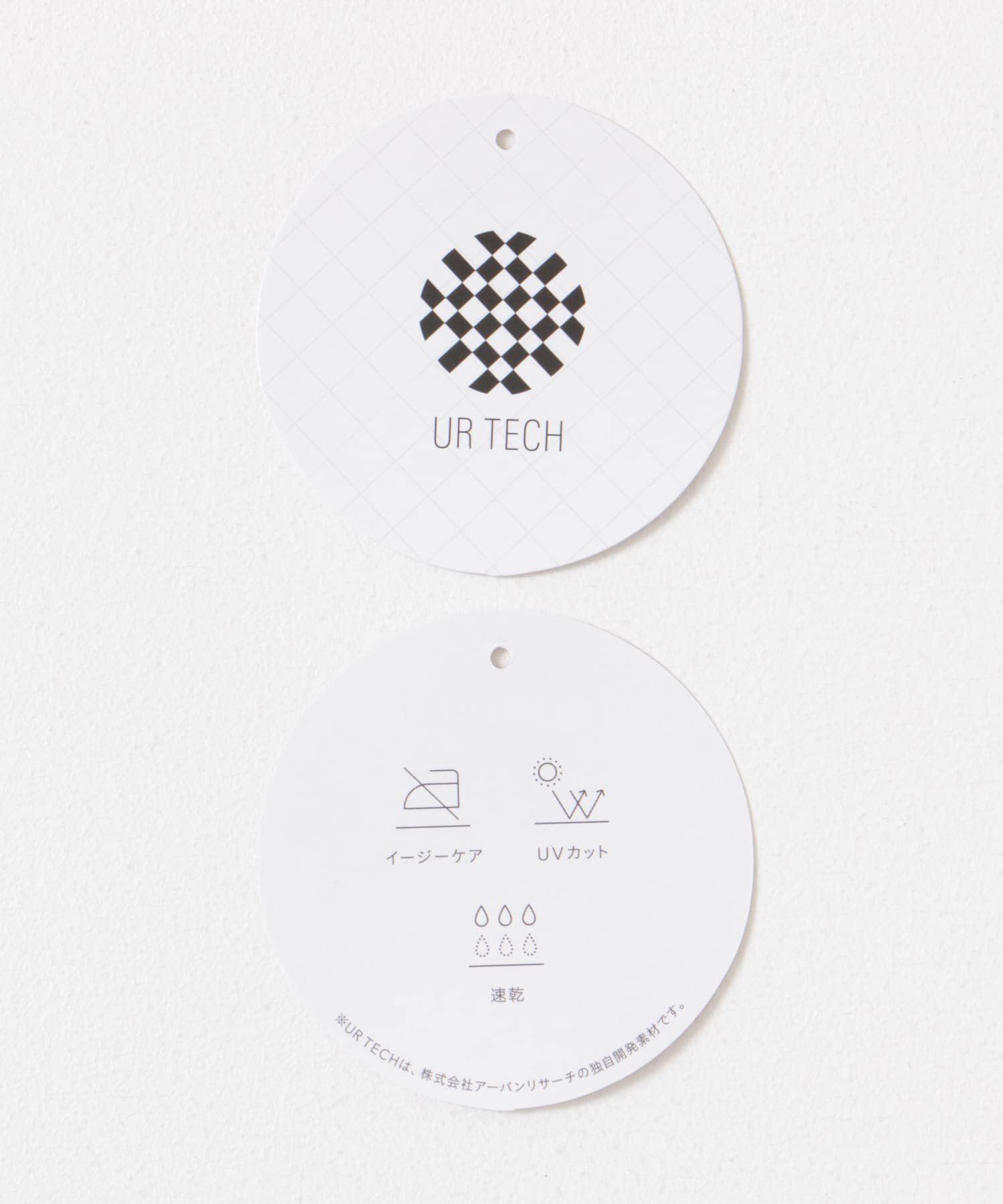 URBAN RESEARCH DOORS「『UR TECH』クルーネックプルオーバーシャツ」|シャツ・ブラウス|