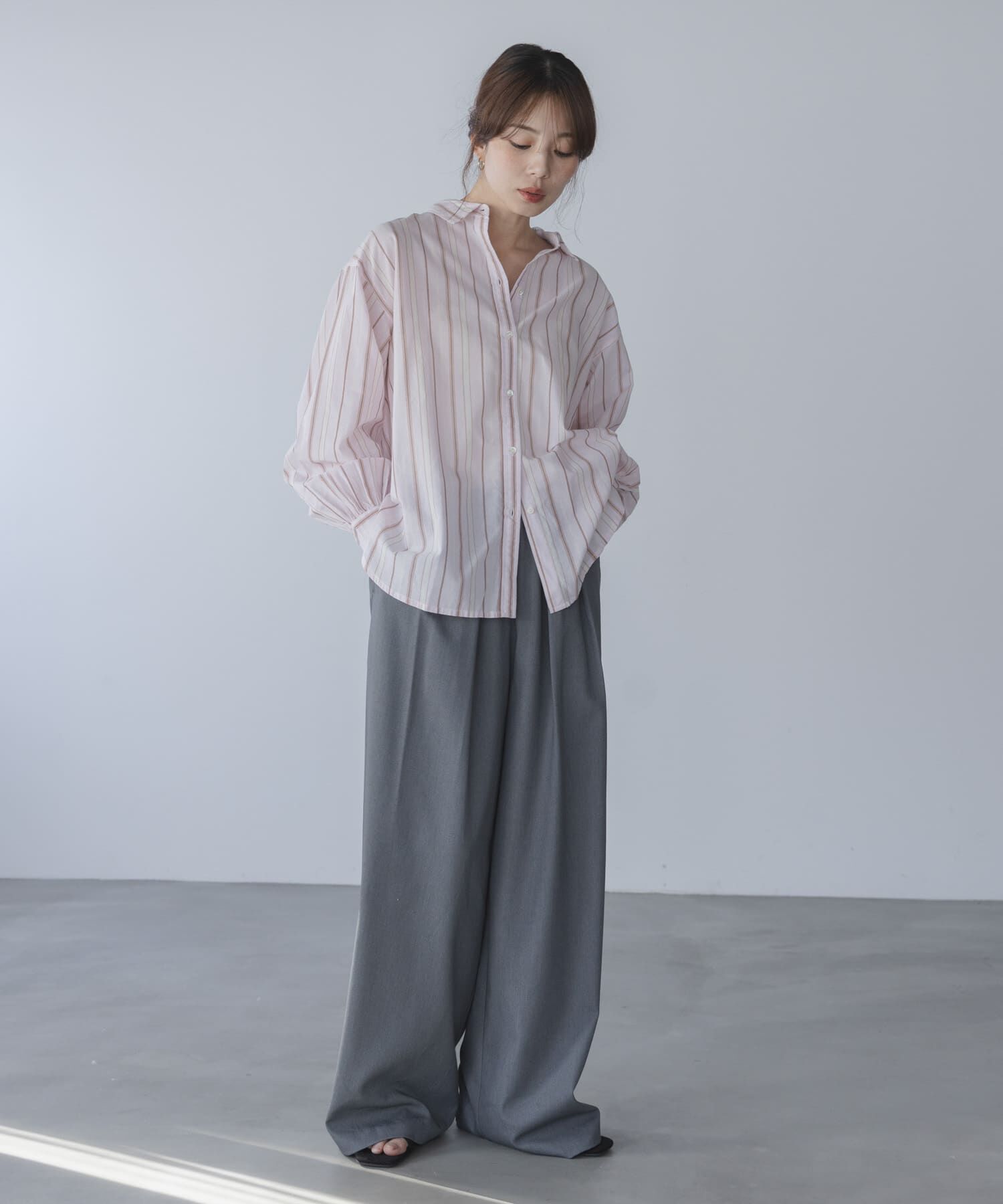 Sonny Label 「エアリーコットンストライプアソートシャツ」|シャツ・ブラウス|