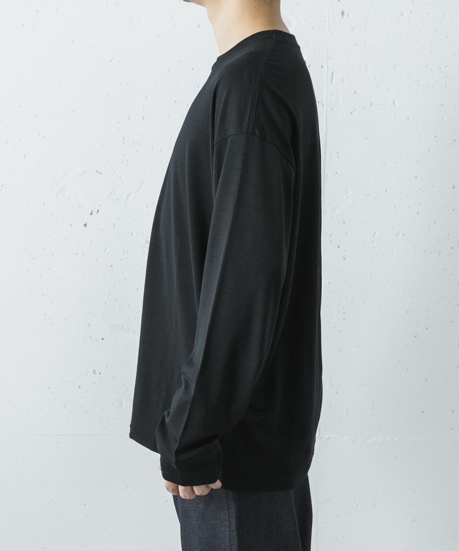 URBAN RESEARCH「『洗濯可』new basic　WASHABLE MERINO WOOL LONG-SLEEVE」|Tシャツ・カットソー|