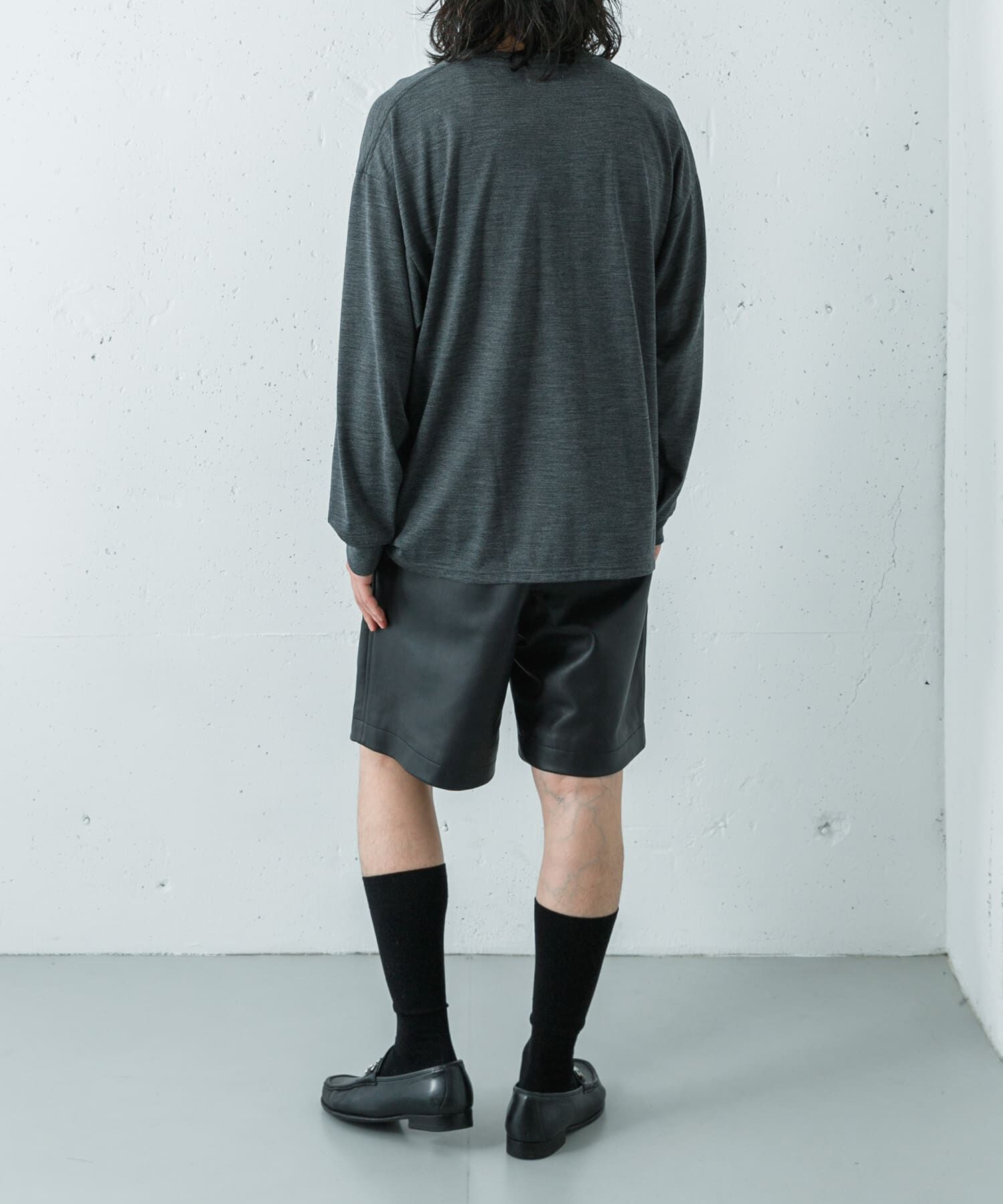 URBAN RESEARCH「『洗濯可』new basic　WASHABLE MERINO WOOL LONG-SLEEVE」|Tシャツ・カットソー|