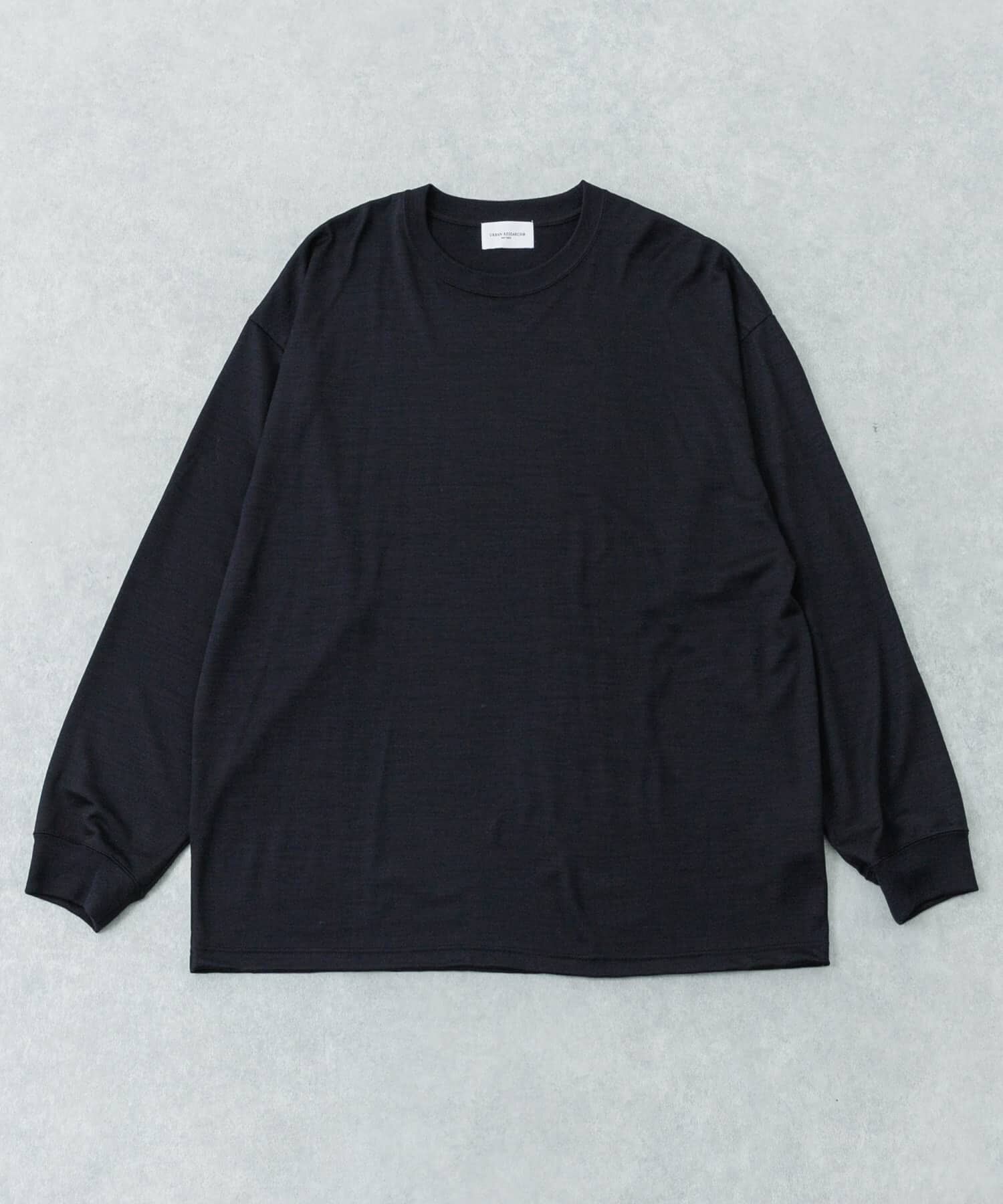 URBAN RESEARCH「『洗濯可』new basic　WASHABLE MERINO WOOL LONG-SLEEVE」|Tシャツ・カットソー|