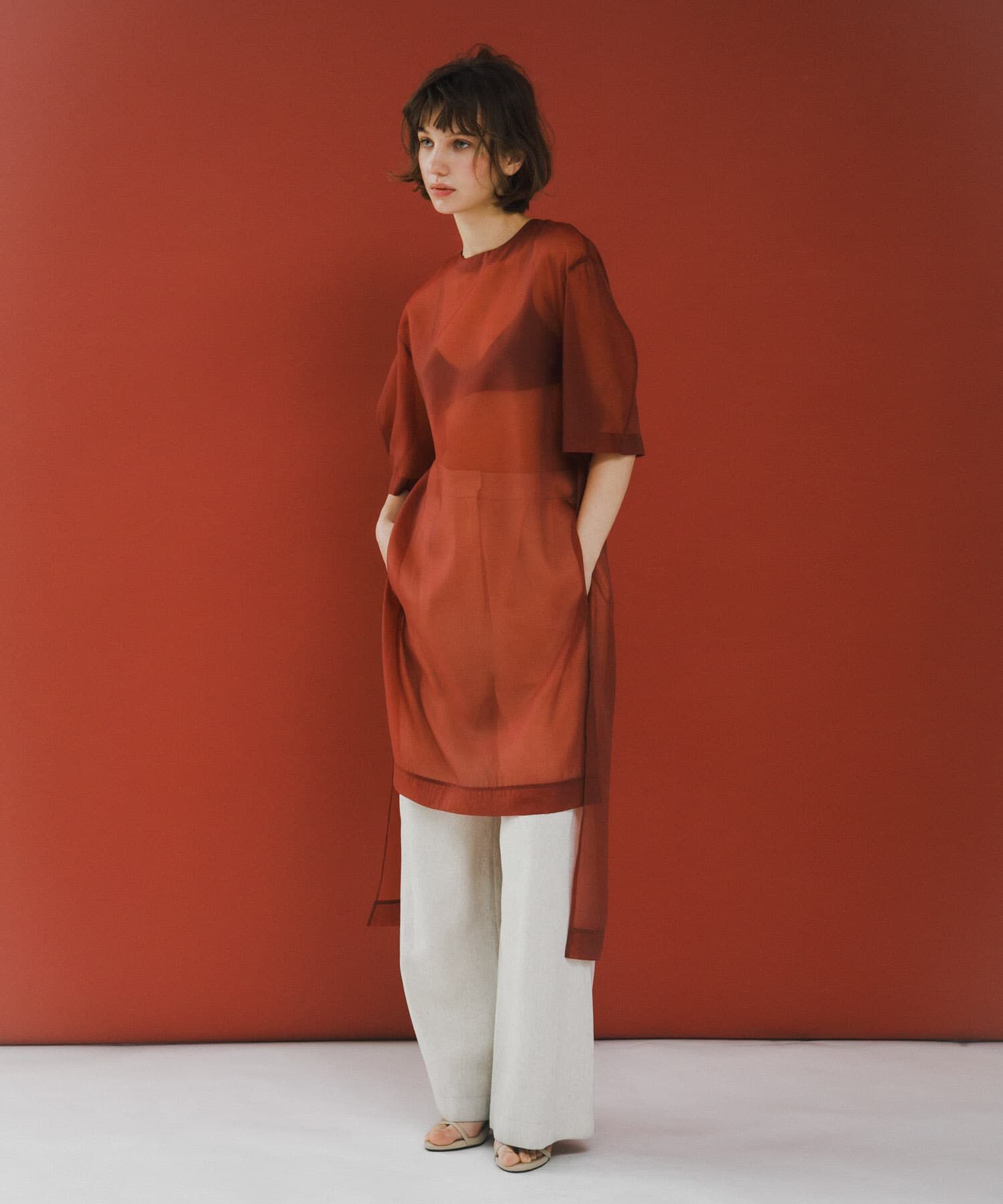 LAATO「organdy one piece」|ワンピース|