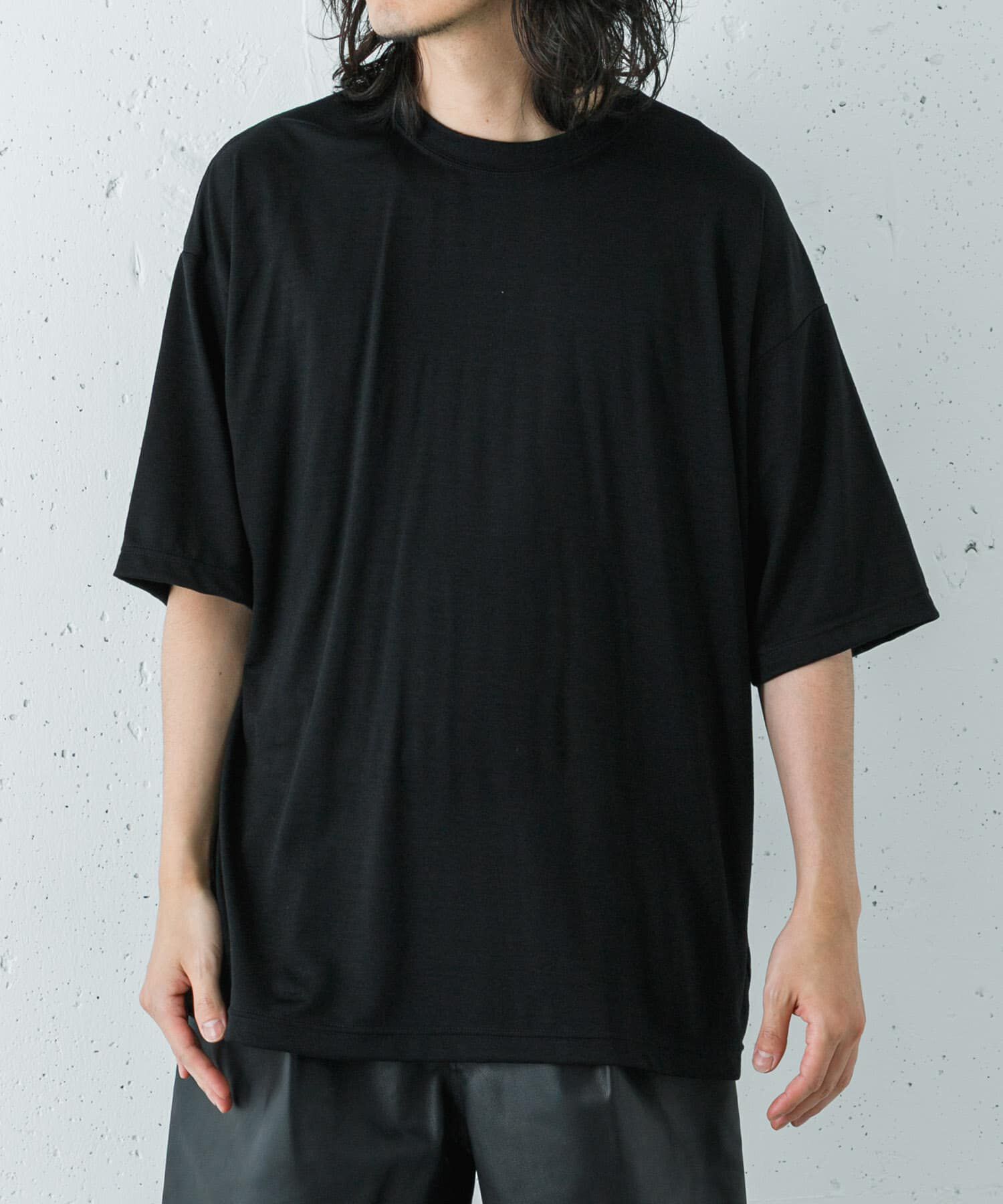 URBAN RESEARCH「『洗濯可』new basic　WASHABLE MERINO WOOL T-SHIRTS」|Tシャツ・カットソー|