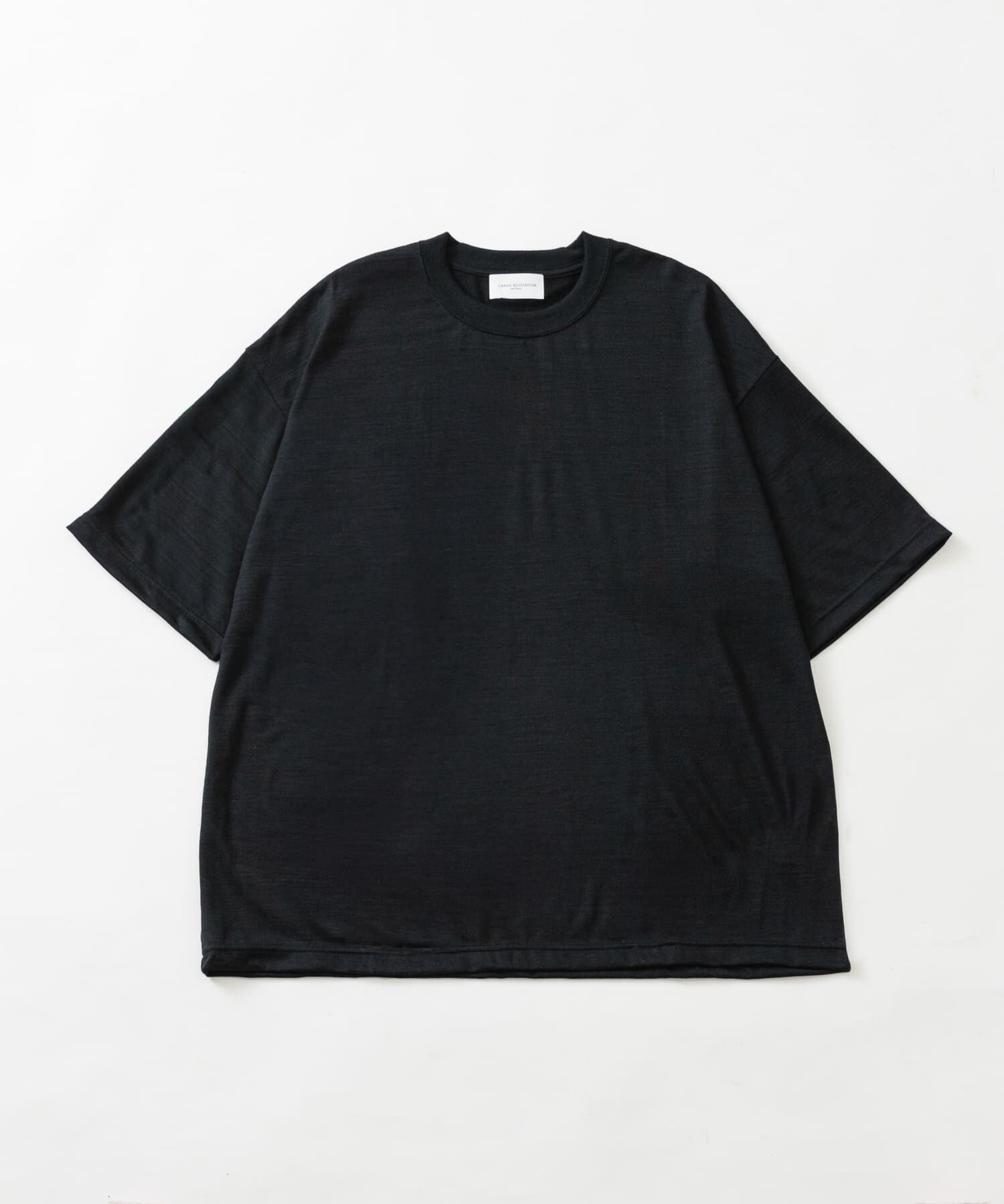 URBAN RESEARCH「『洗濯可』new basic　WASHABLE MERINO WOOL T-SHIRTS」|Tシャツ・カットソー|ネイビー