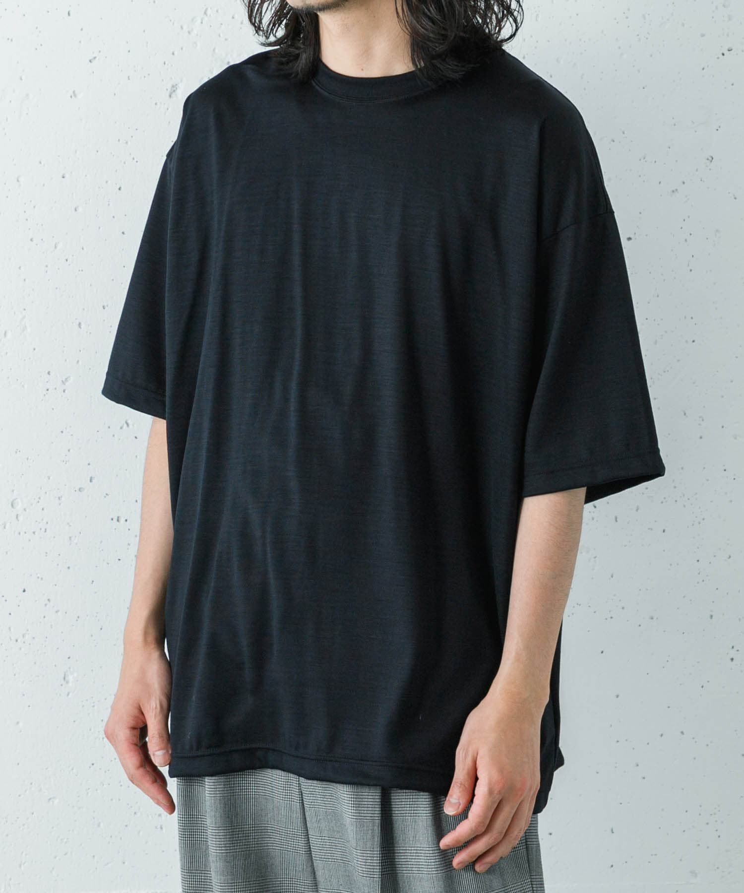 URBAN RESEARCH「『洗濯可』new basic　WASHABLE MERINO WOOL T-SHIRTS」|Tシャツ・カットソー|