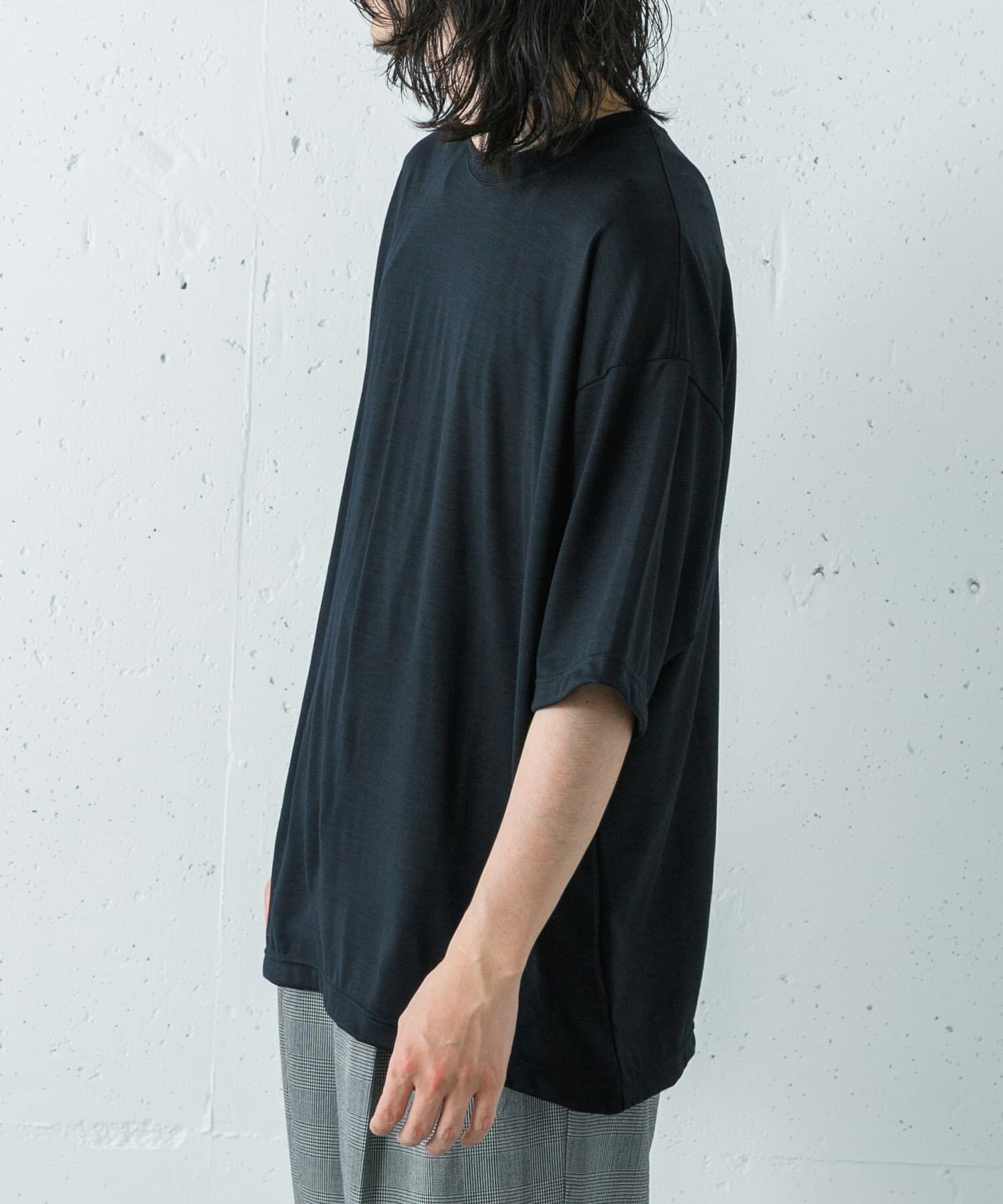 URBAN RESEARCH「『洗濯可』new basic　WASHABLE MERINO WOOL T-SHIRTS」|Tシャツ・カットソー|