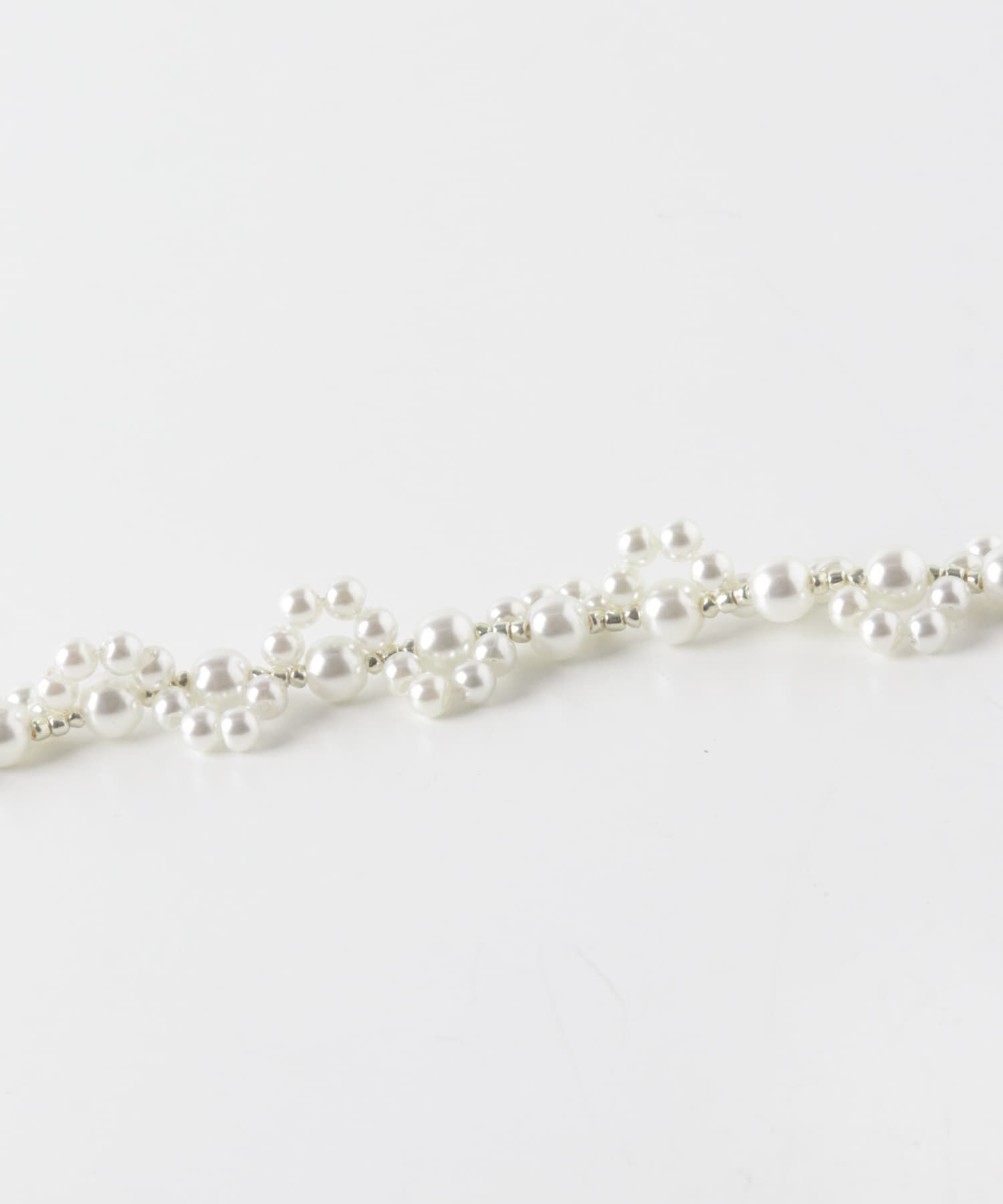 URBAN RESEARCH「decor『デコール』　FLOWER PEARL BEADSCHOKER」|ネックレス|