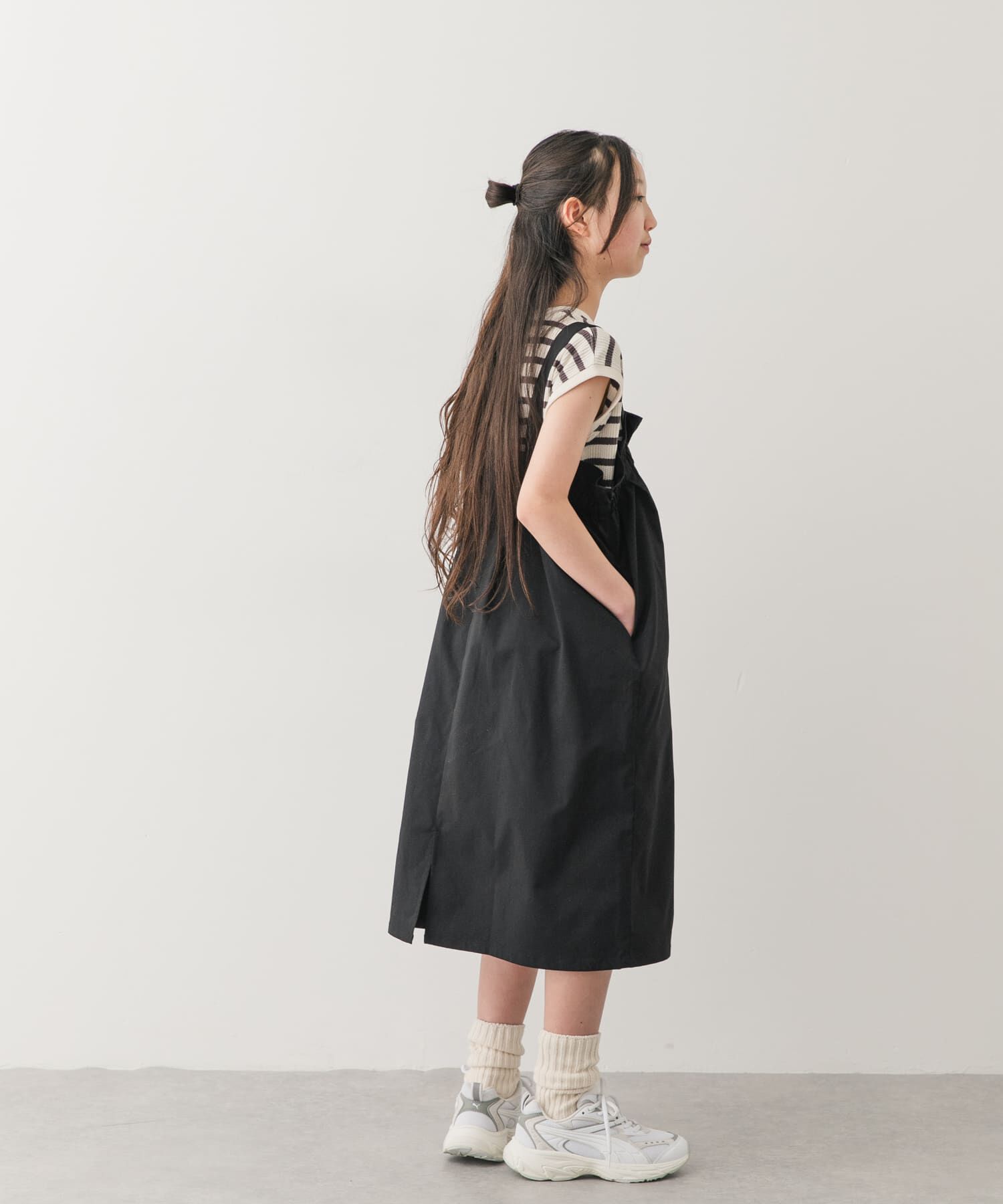 URBAN RESEARCH DOORS「『150ｻｲｽﾞ』『接触冷感/ｲｰｼﾞｰｹｱ』撥水ﾜｰｸｼﾞｬﾝﾊﾟｰｽ」|ワンピース|