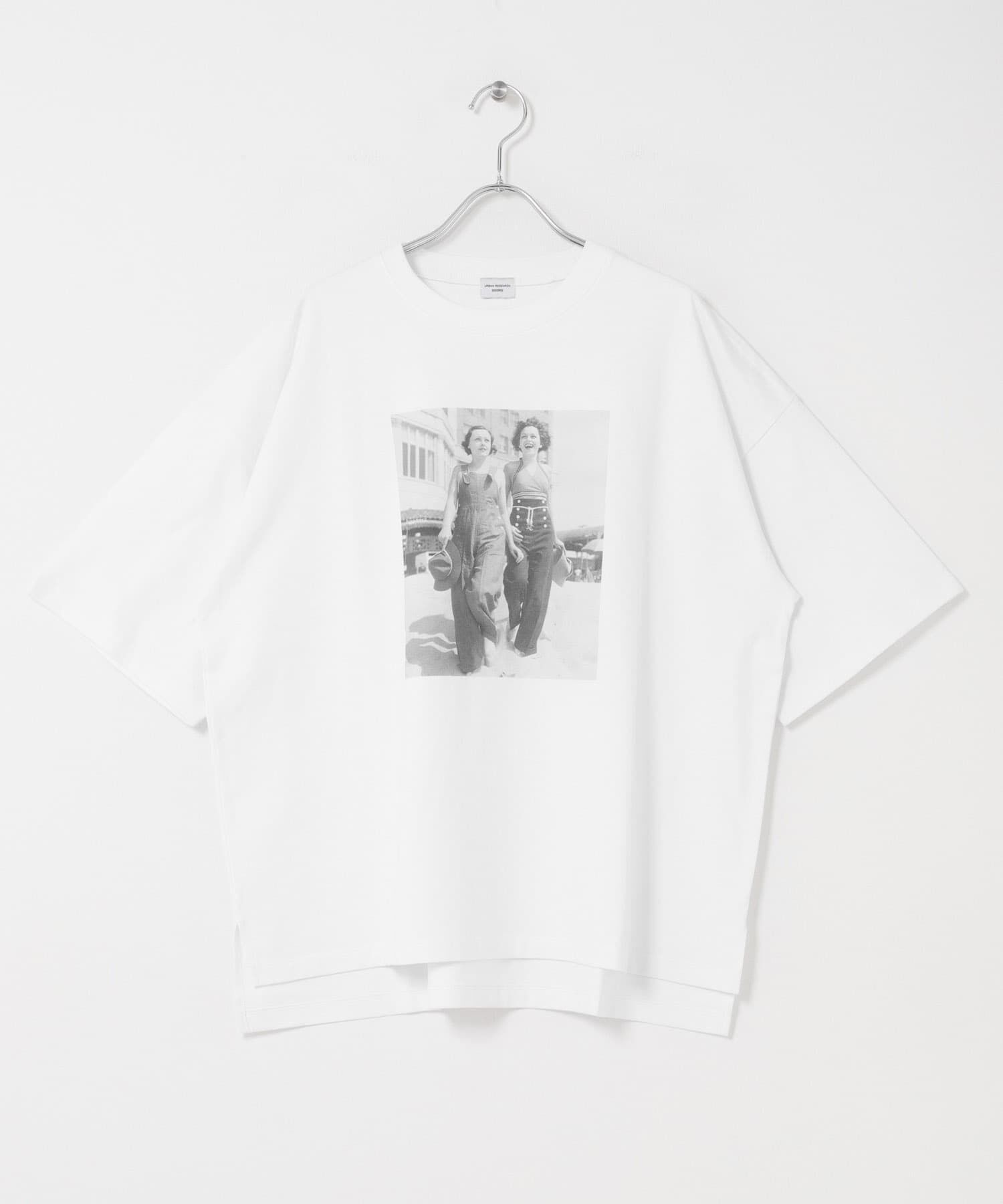 URBAN RESEARCH DOORS「『スタッフ企画』フォトプリントオーバーTシャツ」|Tシャツ・カットソー|