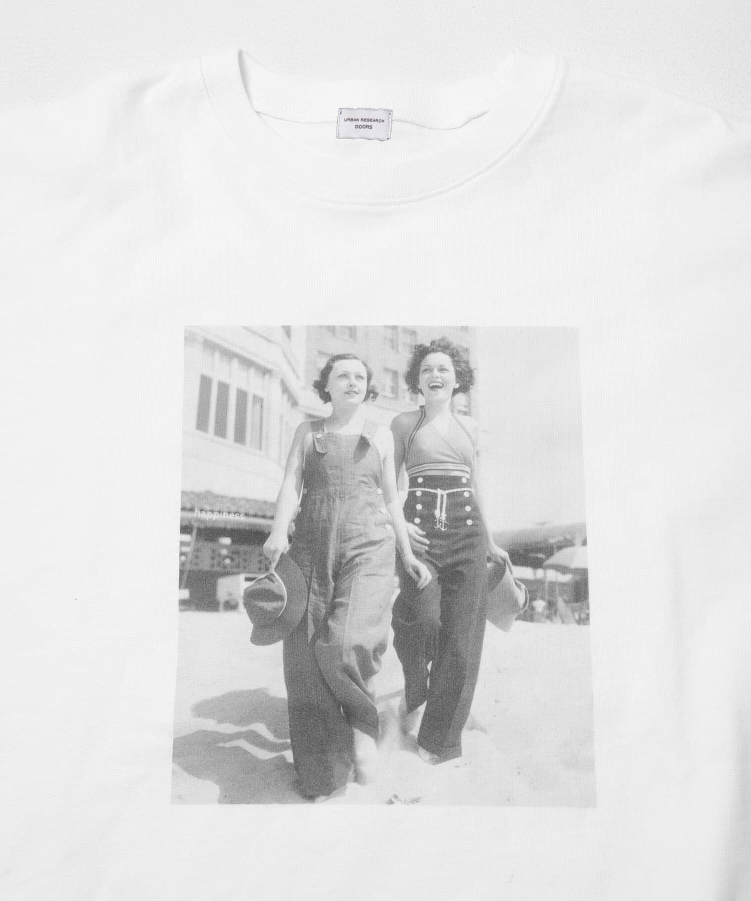URBAN RESEARCH DOORS「『スタッフ企画』フォトプリントオーバーTシャツ」|Tシャツ・カットソー|