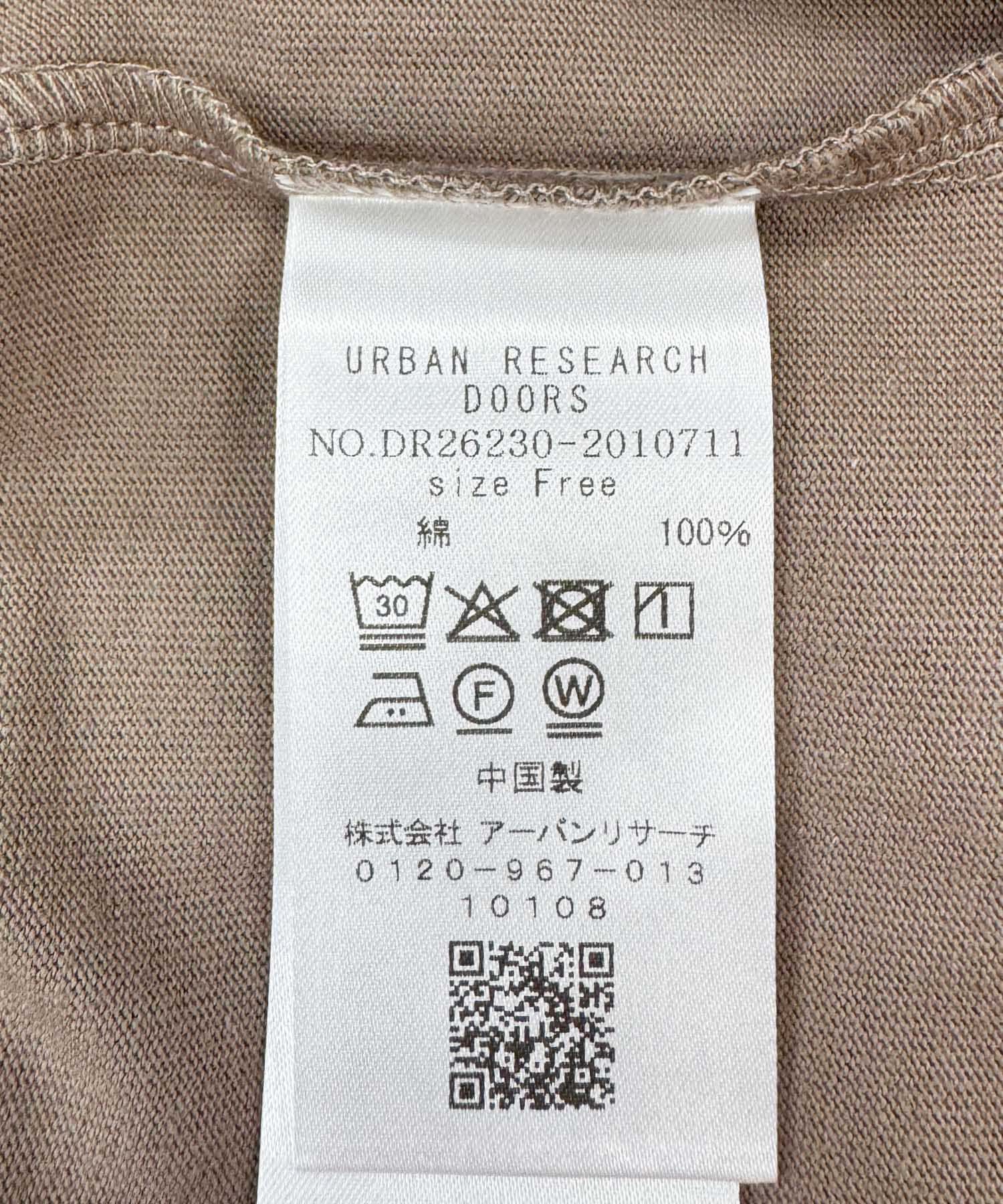 URBAN RESEARCH DOORS「『スタッフ企画』フォトプリントオーバーTシャツ」|Tシャツ・カットソー|