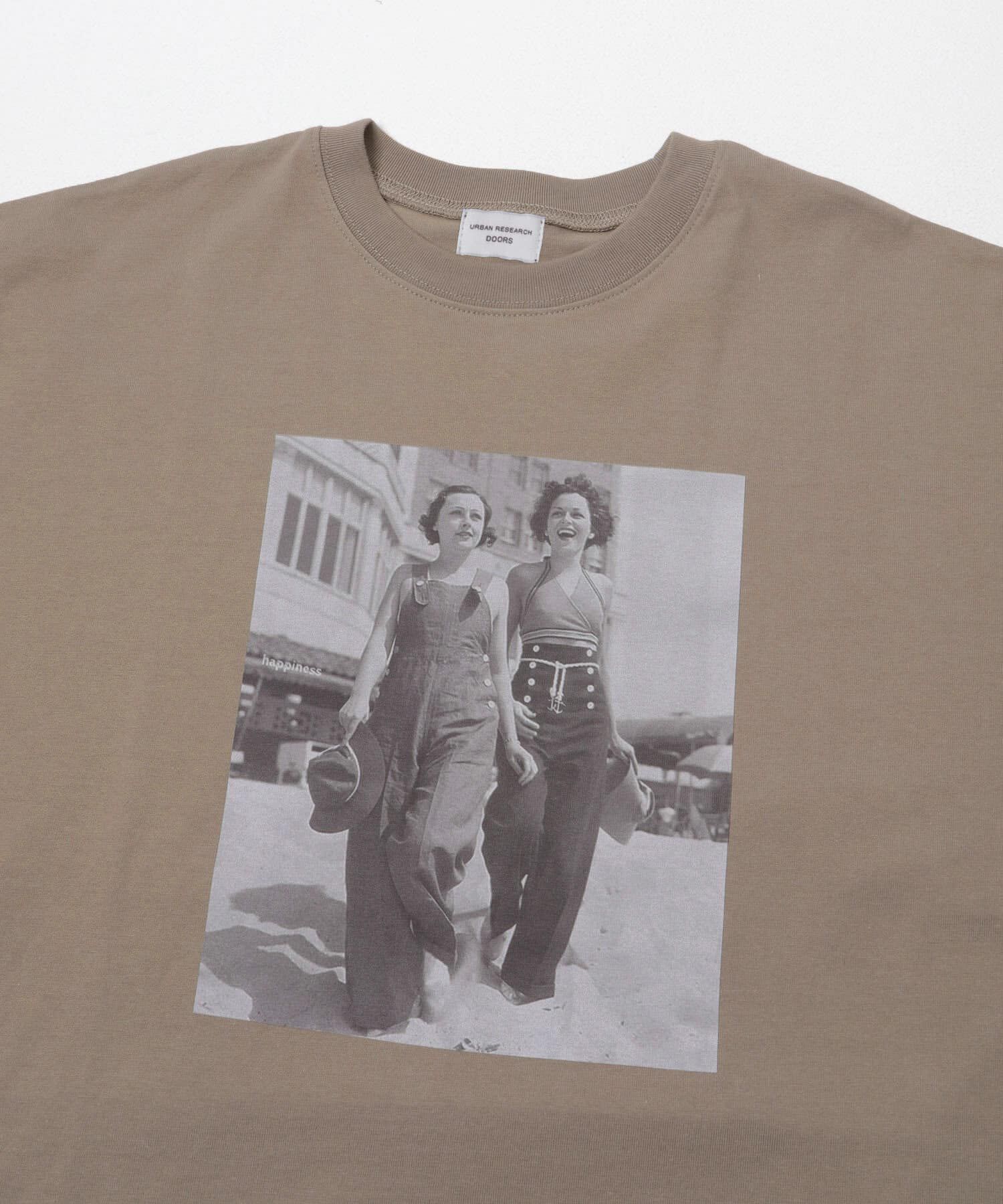 URBAN RESEARCH DOORS「『スタッフ企画』フォトプリントオーバーTシャツ」|Tシャツ・カットソー|