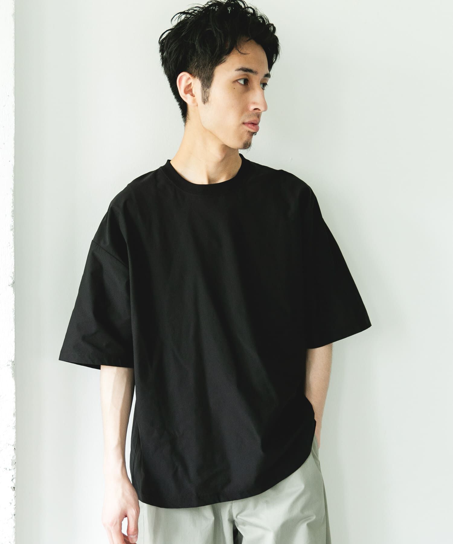 URBAN RESEARCH DOORS「『吸水速乾/抗ﾋﾟﾘﾝｸﾞ/UVｶｯﾄ/接触冷感』PERFECTEX ﾒｯｼｭｼｮｰﾄ 」|Tシャツ・カットソー|