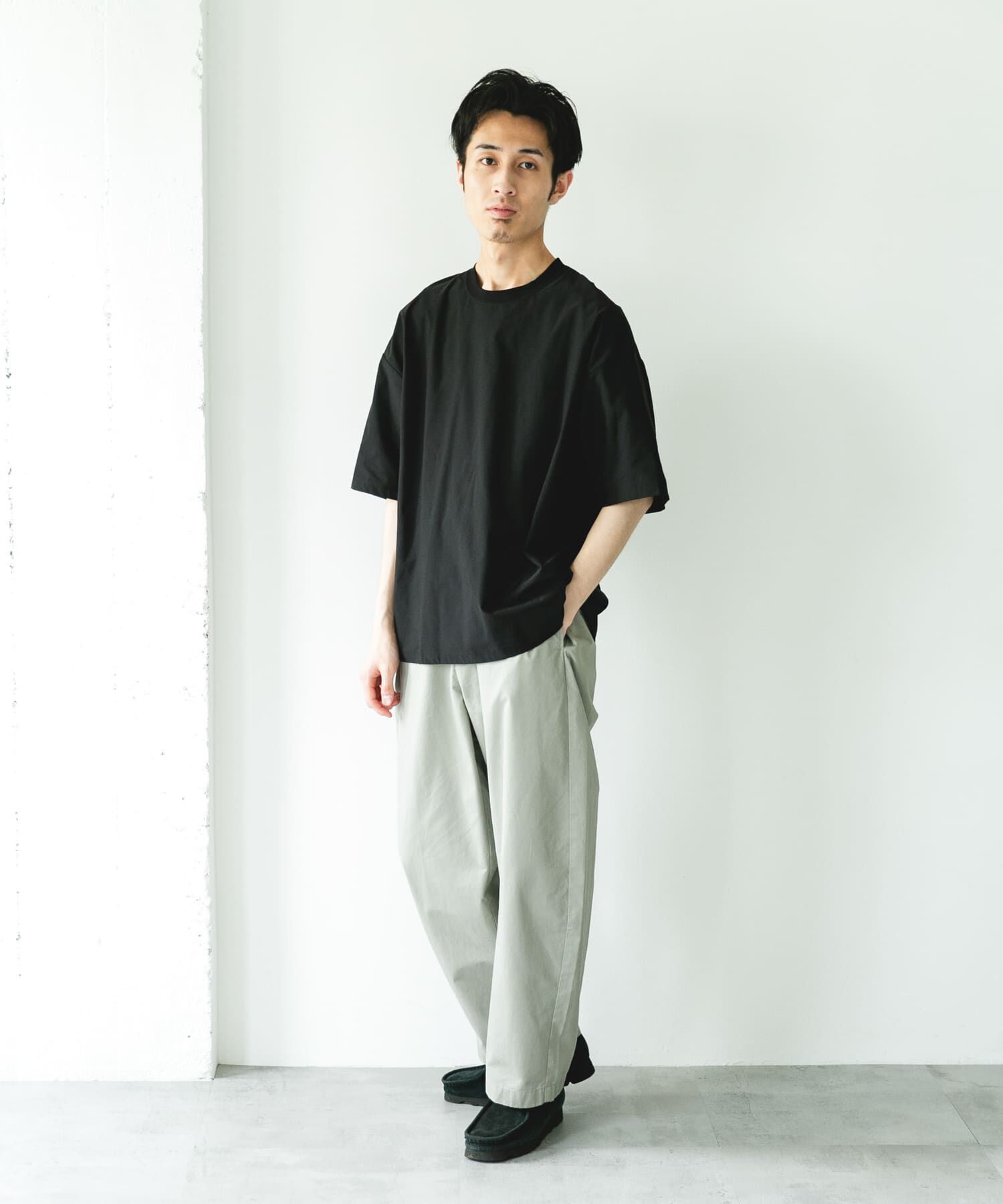URBAN RESEARCH DOORS「『吸水速乾/抗ﾋﾟﾘﾝｸﾞ/UVｶｯﾄ/接触冷感』PERFECTEX ﾒｯｼｭｼｮｰﾄ 」|Tシャツ・カットソー|