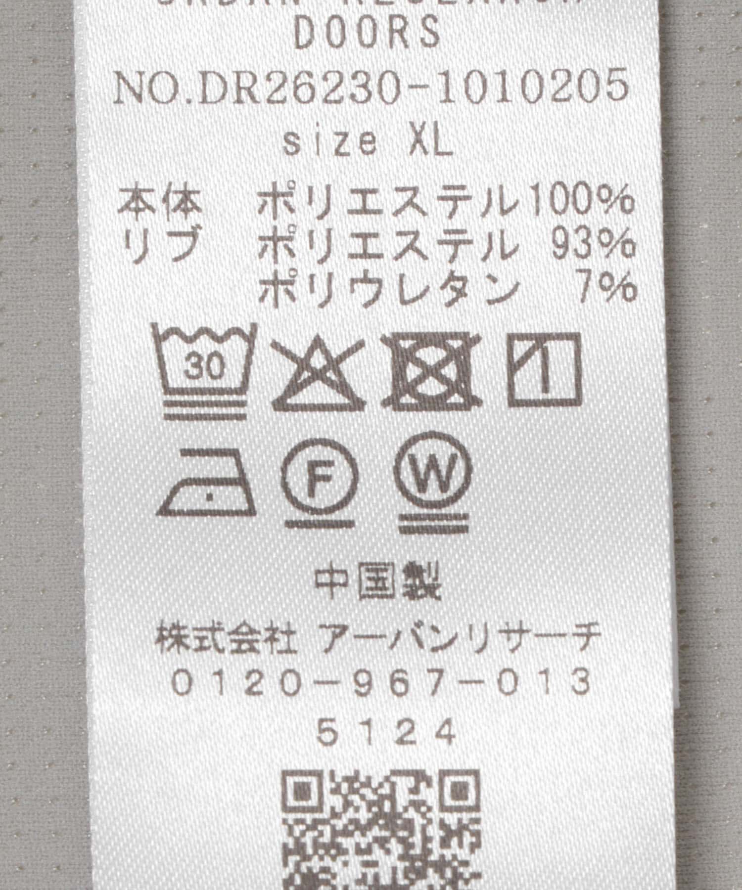 URBAN RESEARCH DOORS「『吸水速乾/抗ﾋﾟﾘﾝｸﾞ/UVｶｯﾄ/接触冷感』PERFECTEX ﾒｯｼｭｼｮｰﾄ 」|Tシャツ・カットソー|