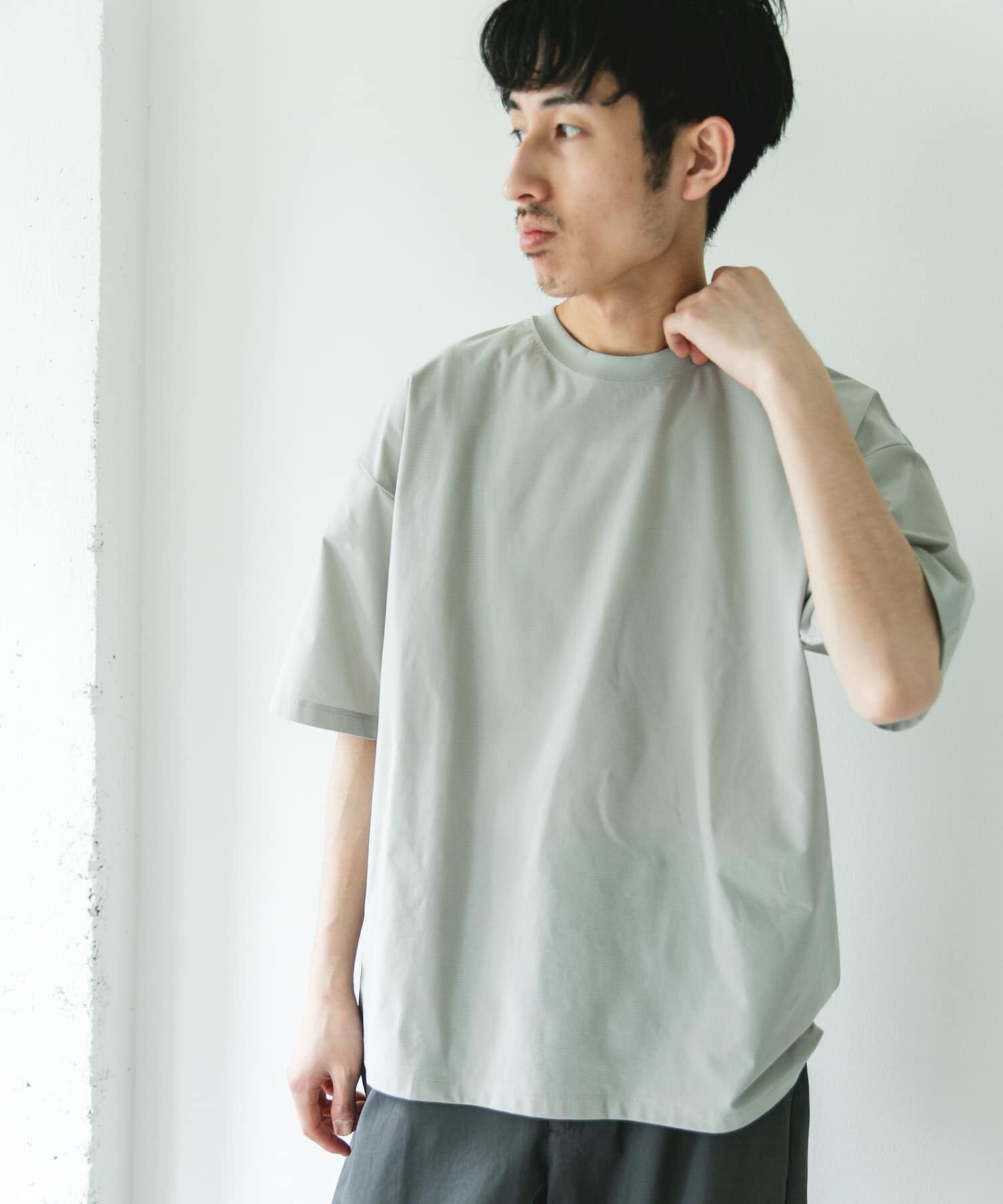URBAN RESEARCH DOORS「『吸水速乾/抗ﾋﾟﾘﾝｸﾞ/UVｶｯﾄ/接触冷感』PERFECTEX ﾒｯｼｭｼｮｰﾄ 」|Tシャツ・カットソー|