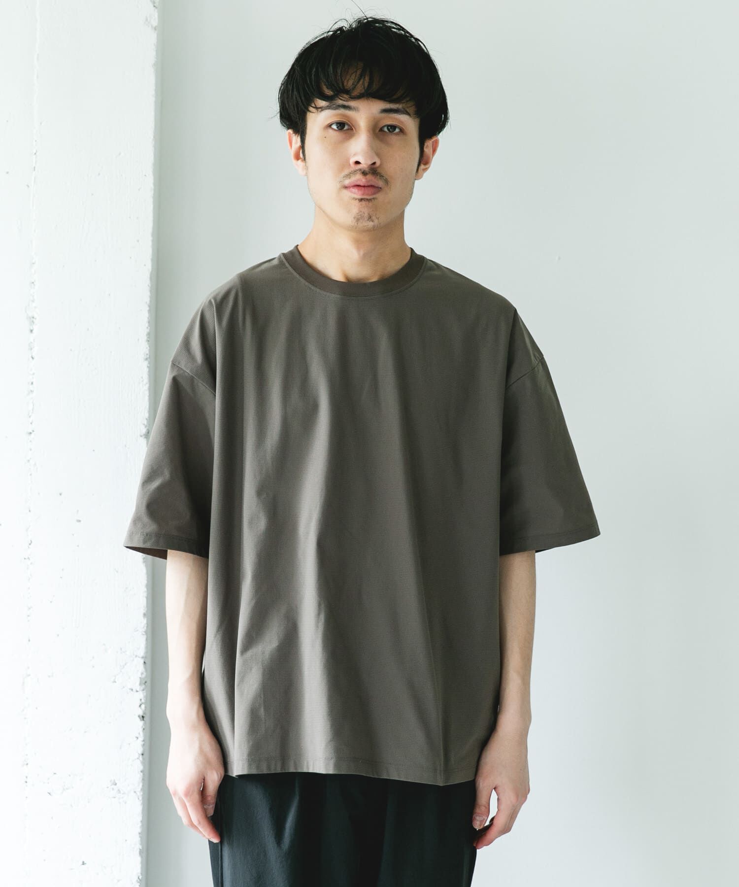 URBAN RESEARCH DOORS「『吸水速乾/抗ﾋﾟﾘﾝｸﾞ/UVｶｯﾄ/接触冷感』PERFECTEX ﾒｯｼｭｼｮｰﾄ 」|Tシャツ・カットソー|