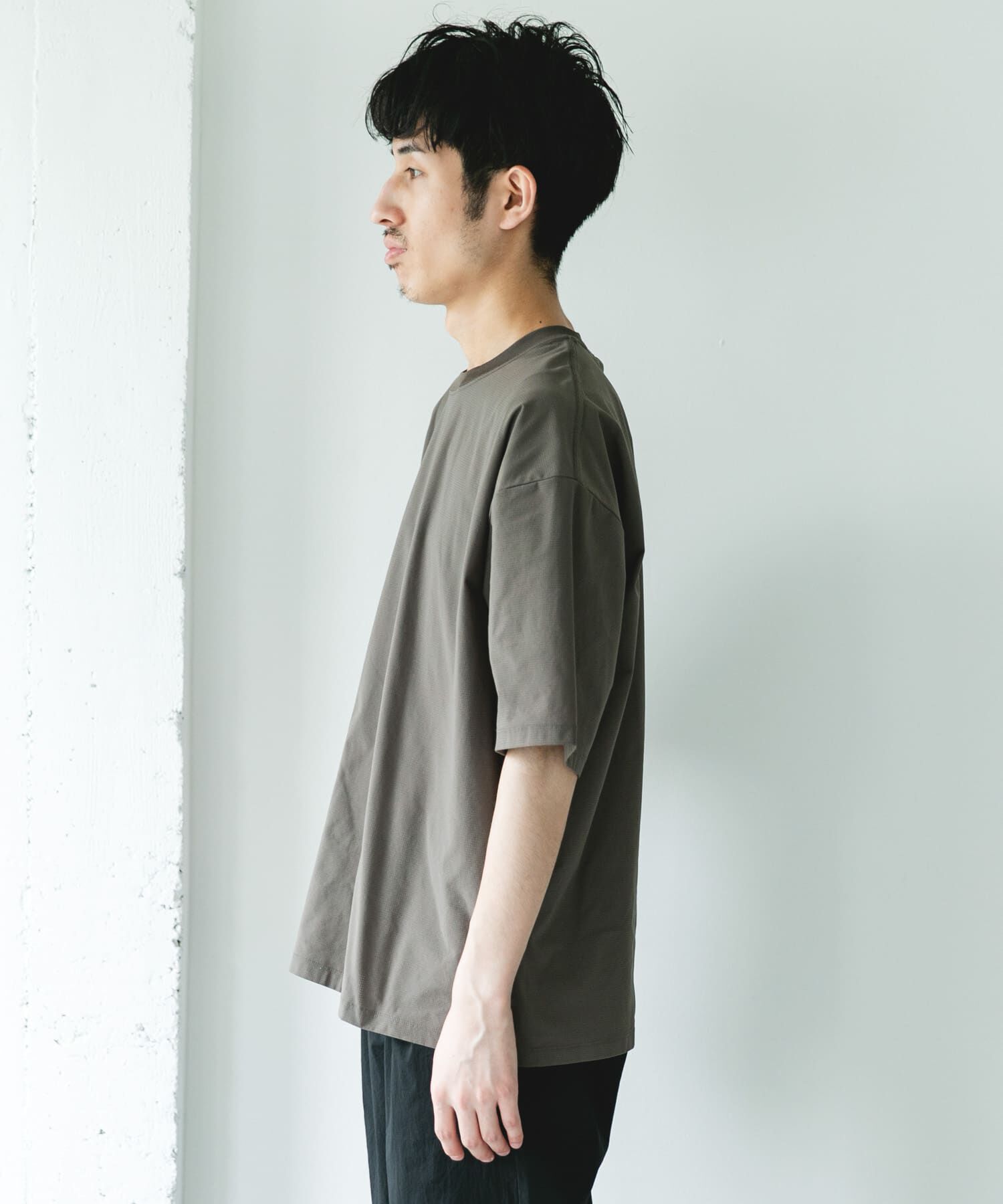 URBAN RESEARCH DOORS「『吸水速乾/抗ﾋﾟﾘﾝｸﾞ/UVｶｯﾄ/接触冷感』PERFECTEX ﾒｯｼｭｼｮｰﾄ 」|Tシャツ・カットソー|