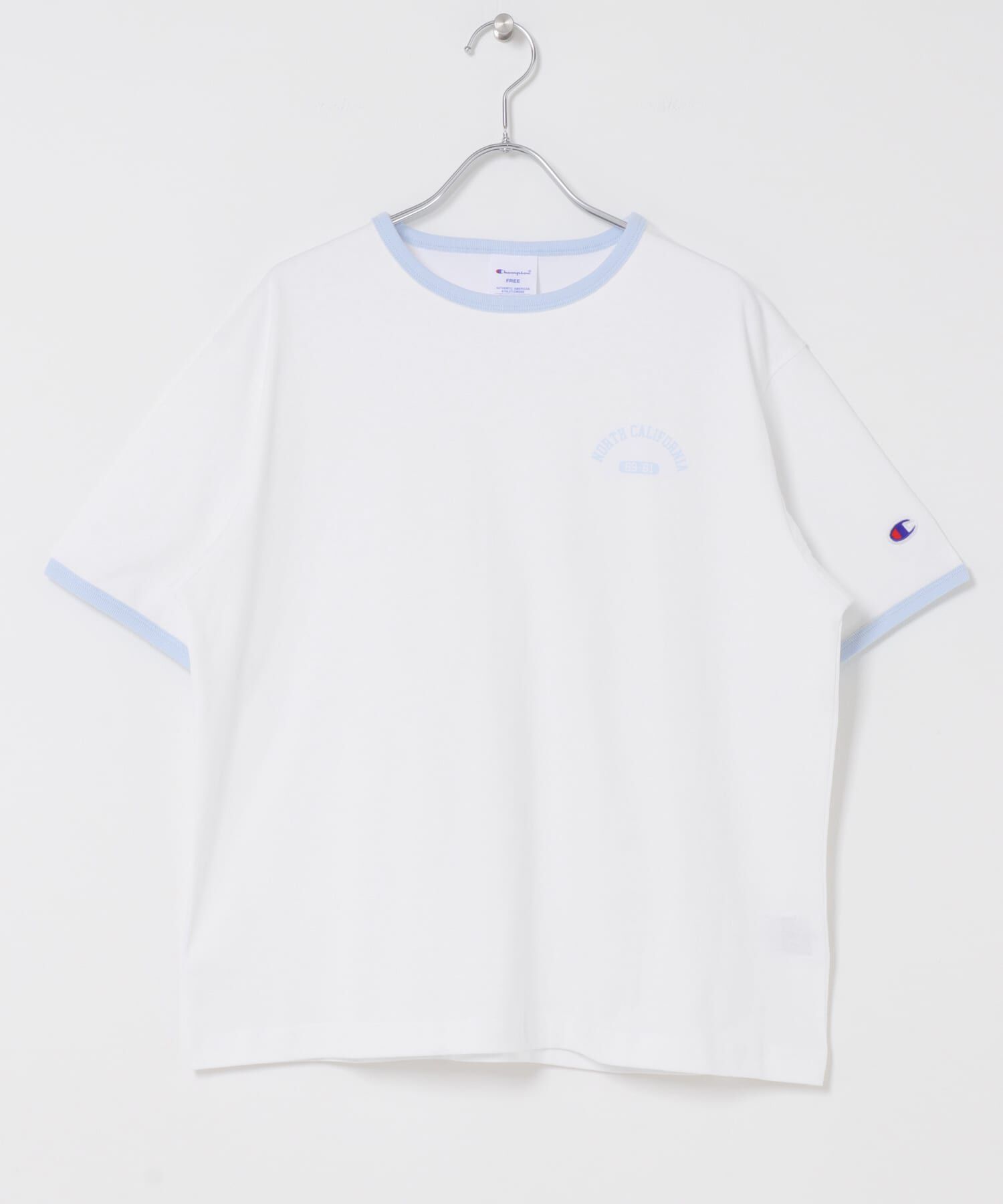 URBAN RESEARCH DOORS「『別注』CHAMPION&times;DOORS　RINGER T-SHIRTS」|Tシャツ・カットソー|