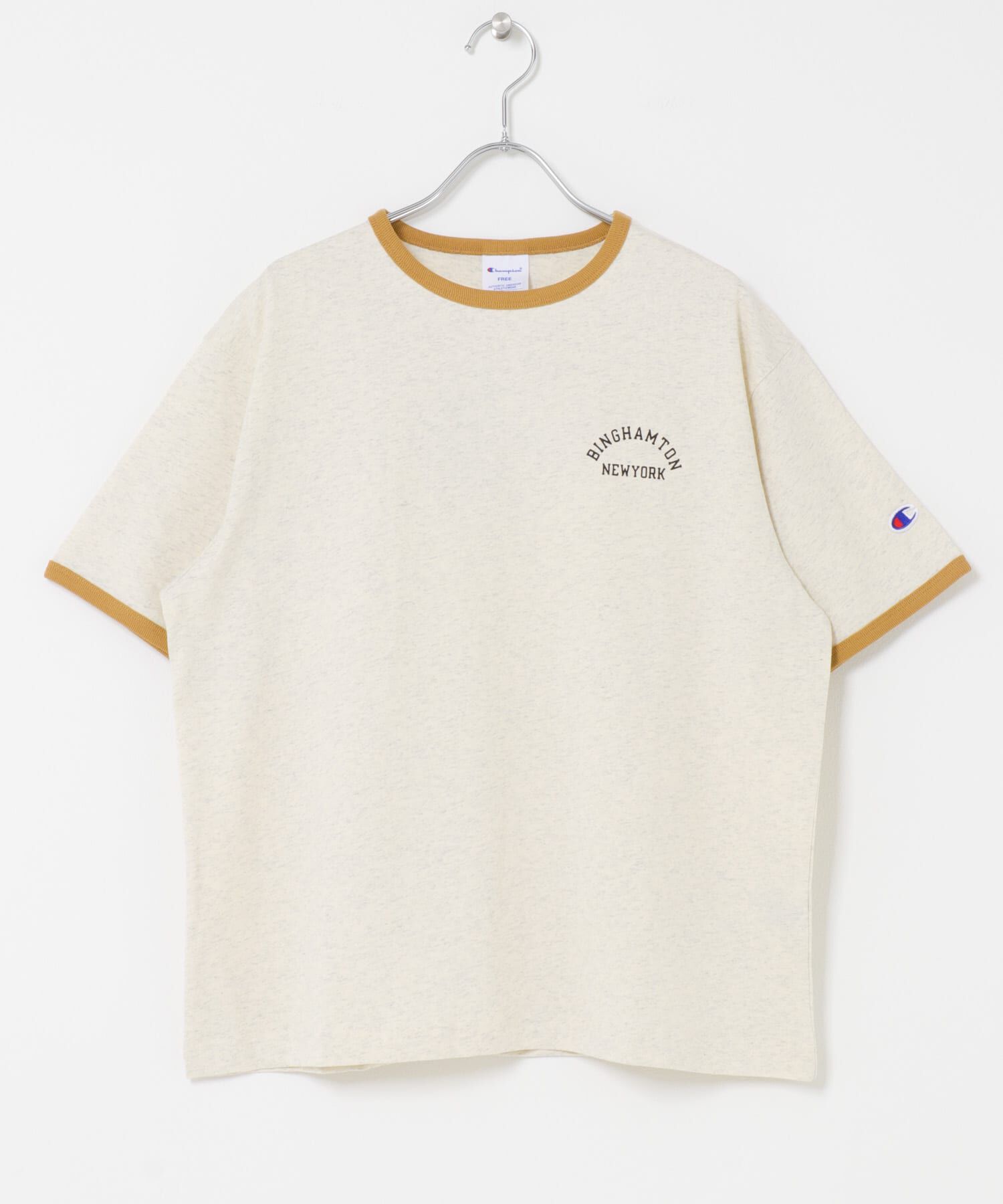 URBAN RESEARCH DOORS「『別注』CHAMPION&times;DOORS　RINGER T-SHIRTS」|Tシャツ・カットソー|