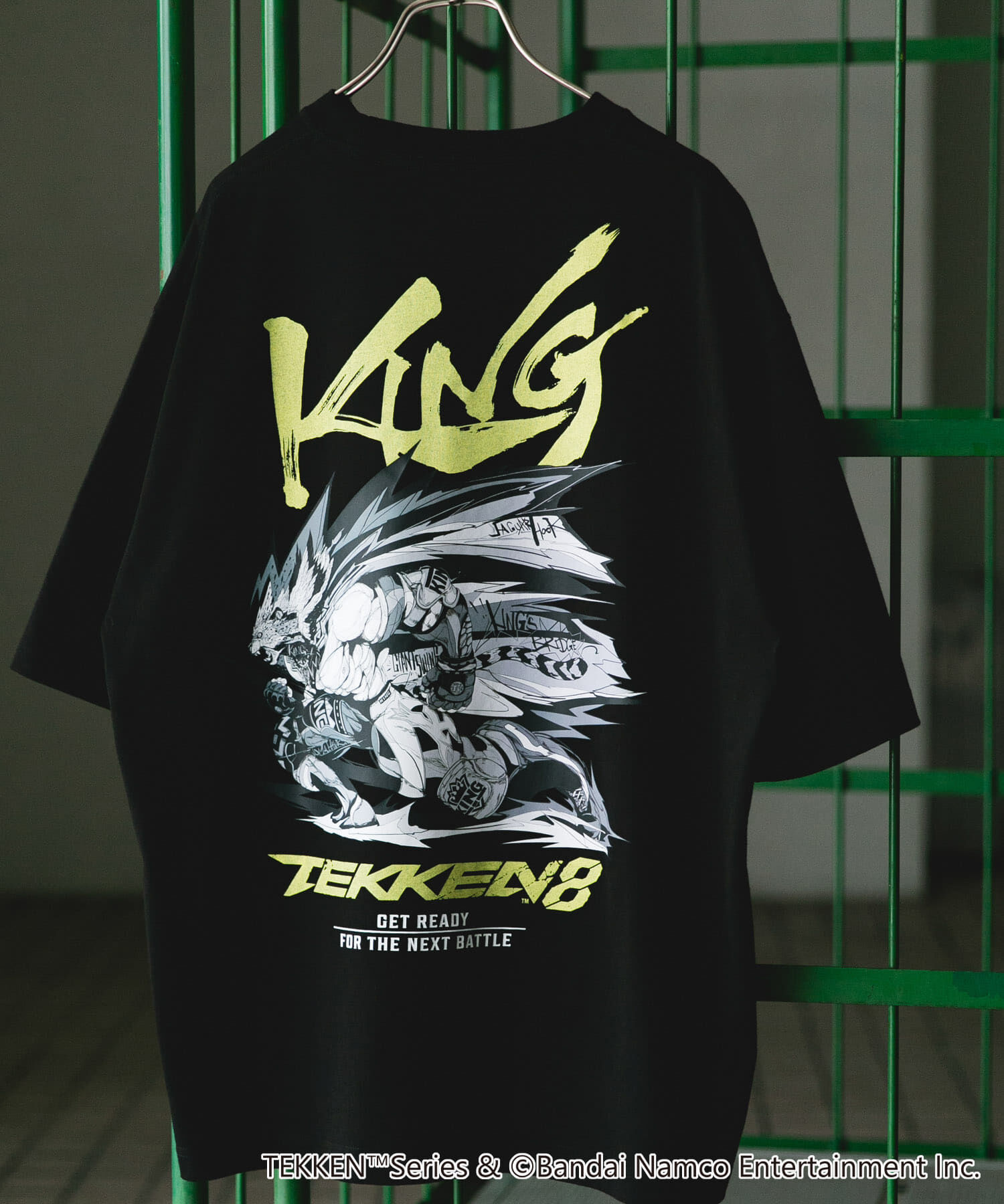 URBAN RESEARCH DOORS「TEKKEN ショートスリーブプリントTシャツ」|Tシャツ・カットソー|ブラック