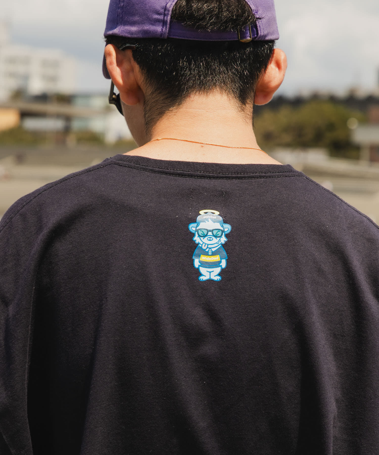 URBAN RESEARCH「Wide Dad　GRAPHIC T-SHIRTS WITH HATCH」|Tシャツ・カットソー|