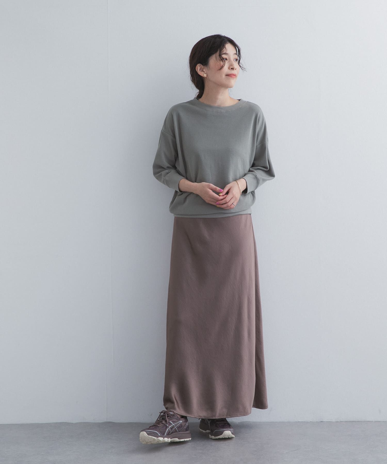 URBAN RESEARCH DOORS「ライトタックフライスハーフスリーブプルオーバー」|Tシャツ・カットソー|