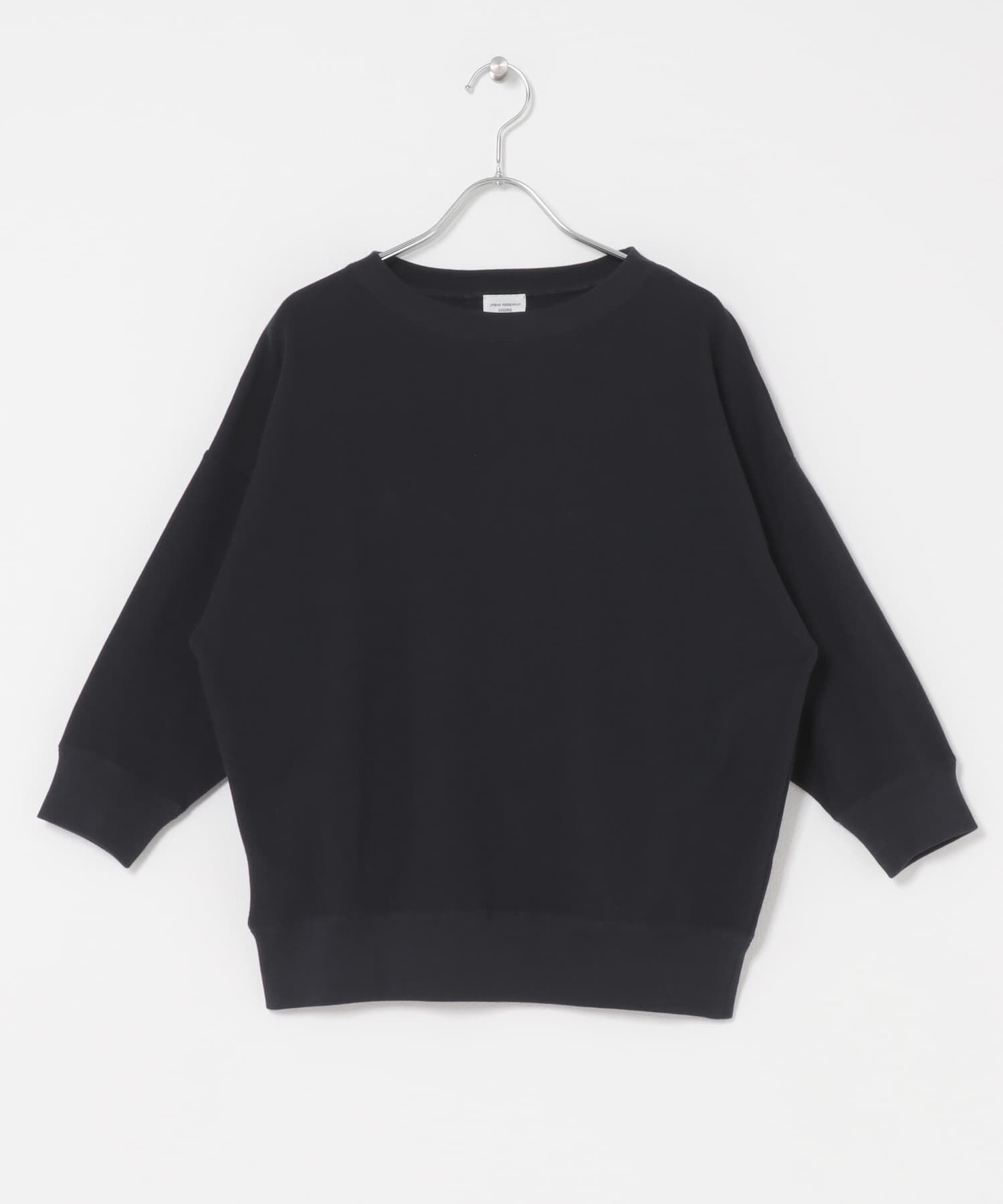 URBAN RESEARCH DOORS「ライトタックフライスハーフスリーブプルオーバー」|Tシャツ・カットソー|