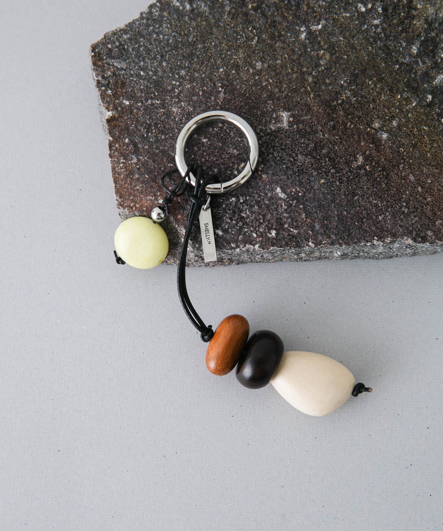 SMELLY「SMELLY so&rsquo;　pebble jade key charm」|チャーム・キーホルダー|