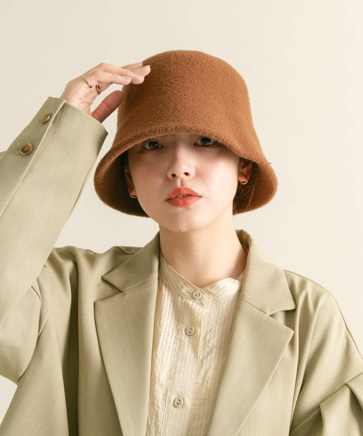  「シャギーベルHAT」|ハット|