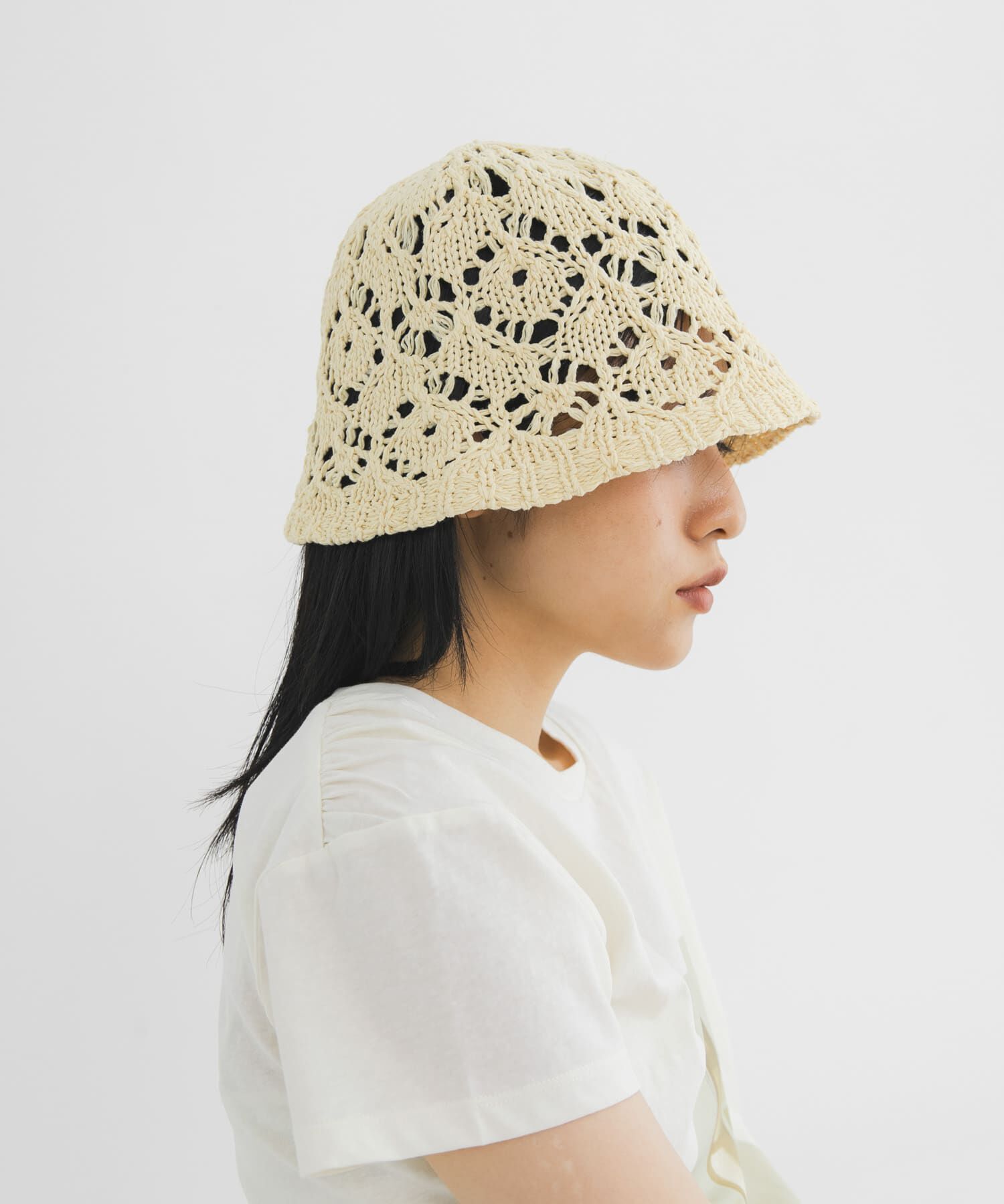  「クロシェベルHAT」|ハット|ベージュ系その他