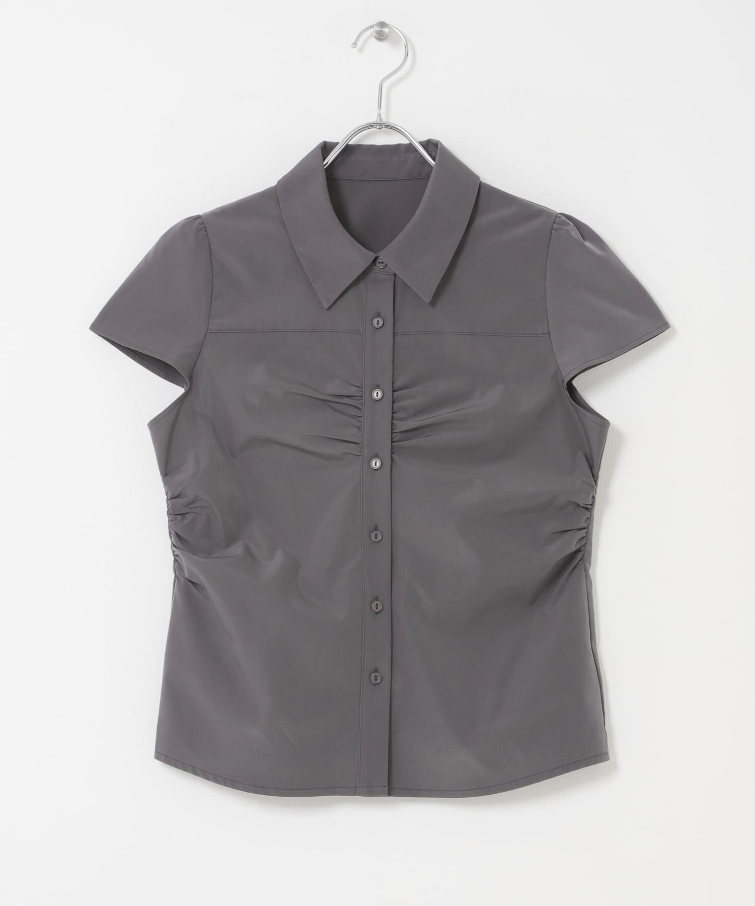 SENSE OF PLACE by URBAN RESEARCH「パフスリーブコンパクトギャザーシャツ」|シャツ・ブラウス|