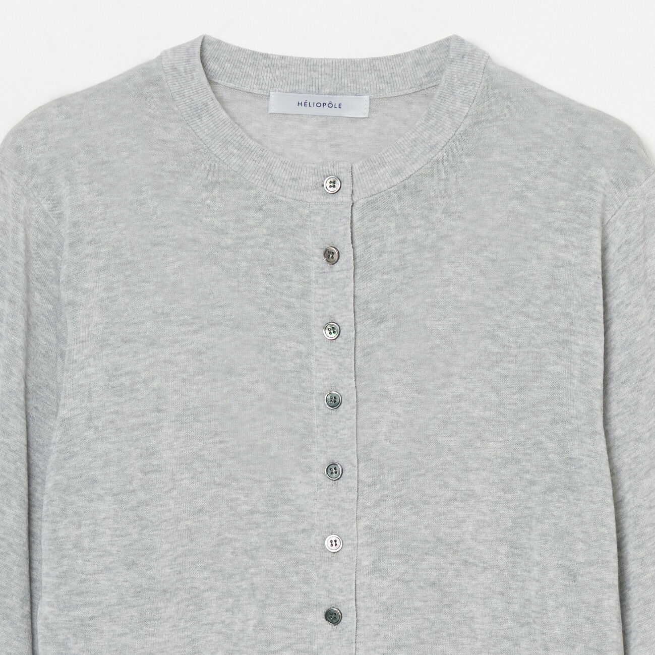 HELIOPOLE「HELIOPOLE SHEER KNIT CARDIGAN」|ニット・セーター|