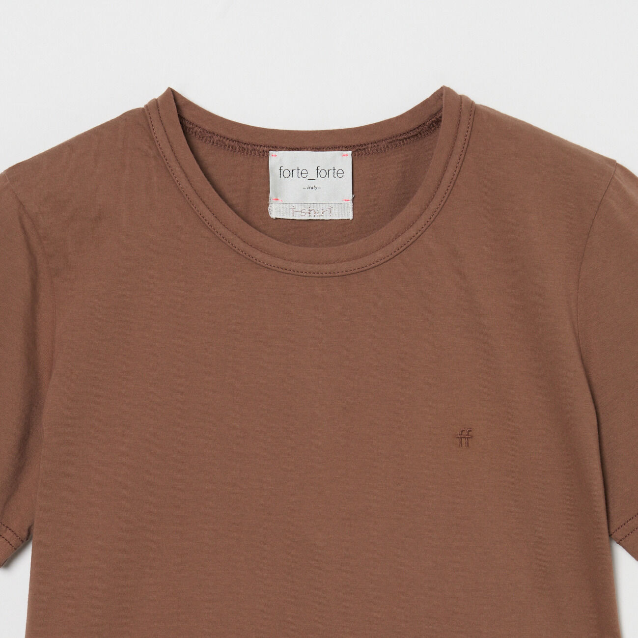  「forte-forte LOGO T SHIRTS」|Tシャツ・カットソー|