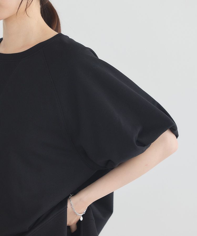 earth music&ecology「バルーンスリーブ裏毛プルオーバー」|Tシャツ・カットソー|
